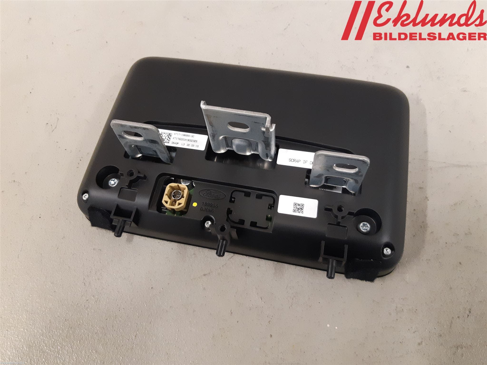 Ford TRANSIT/TOURNEO CUSTOM 13-24 Bildskärm