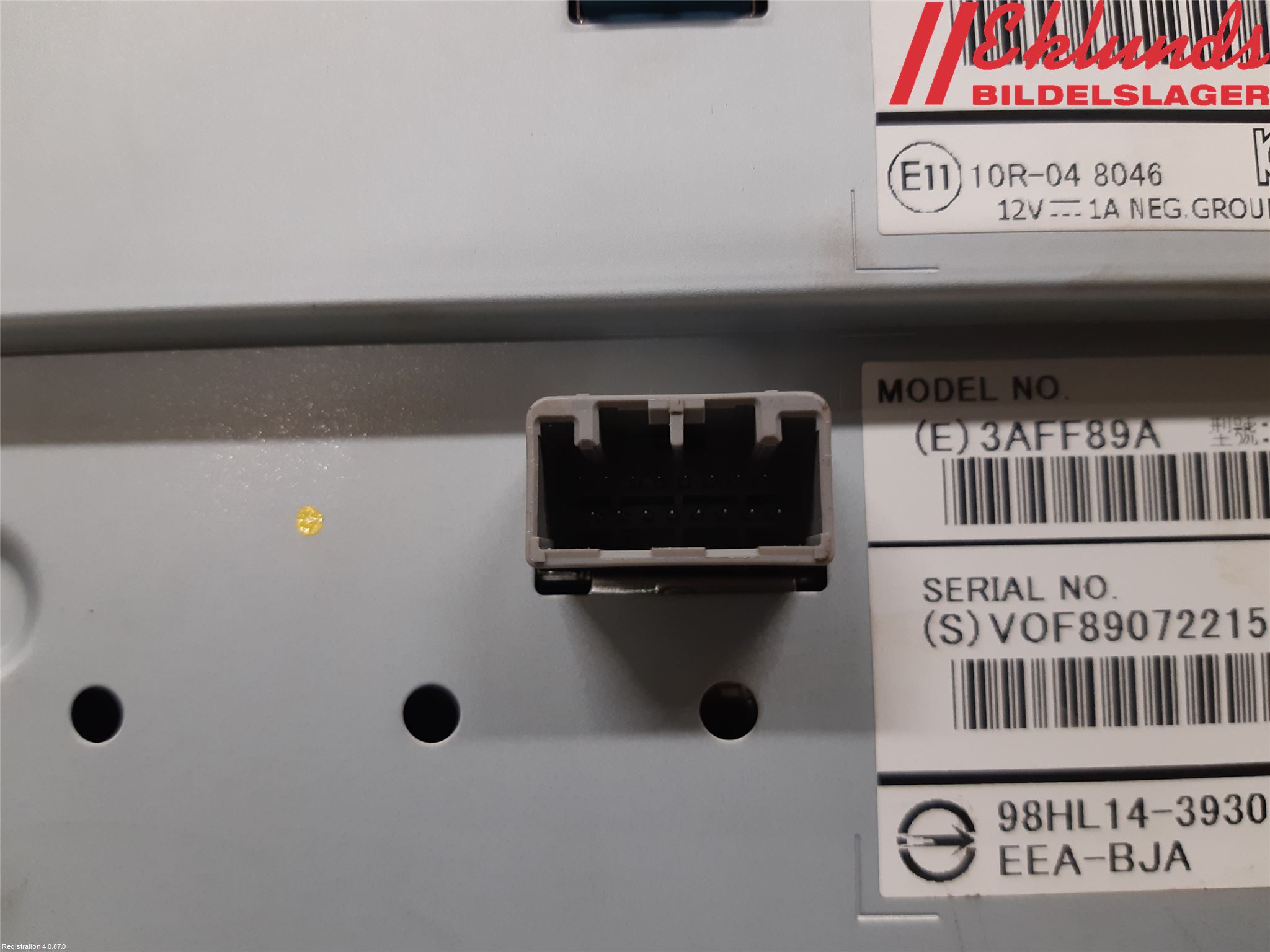 Volvo V40 12-19 Bildskärm