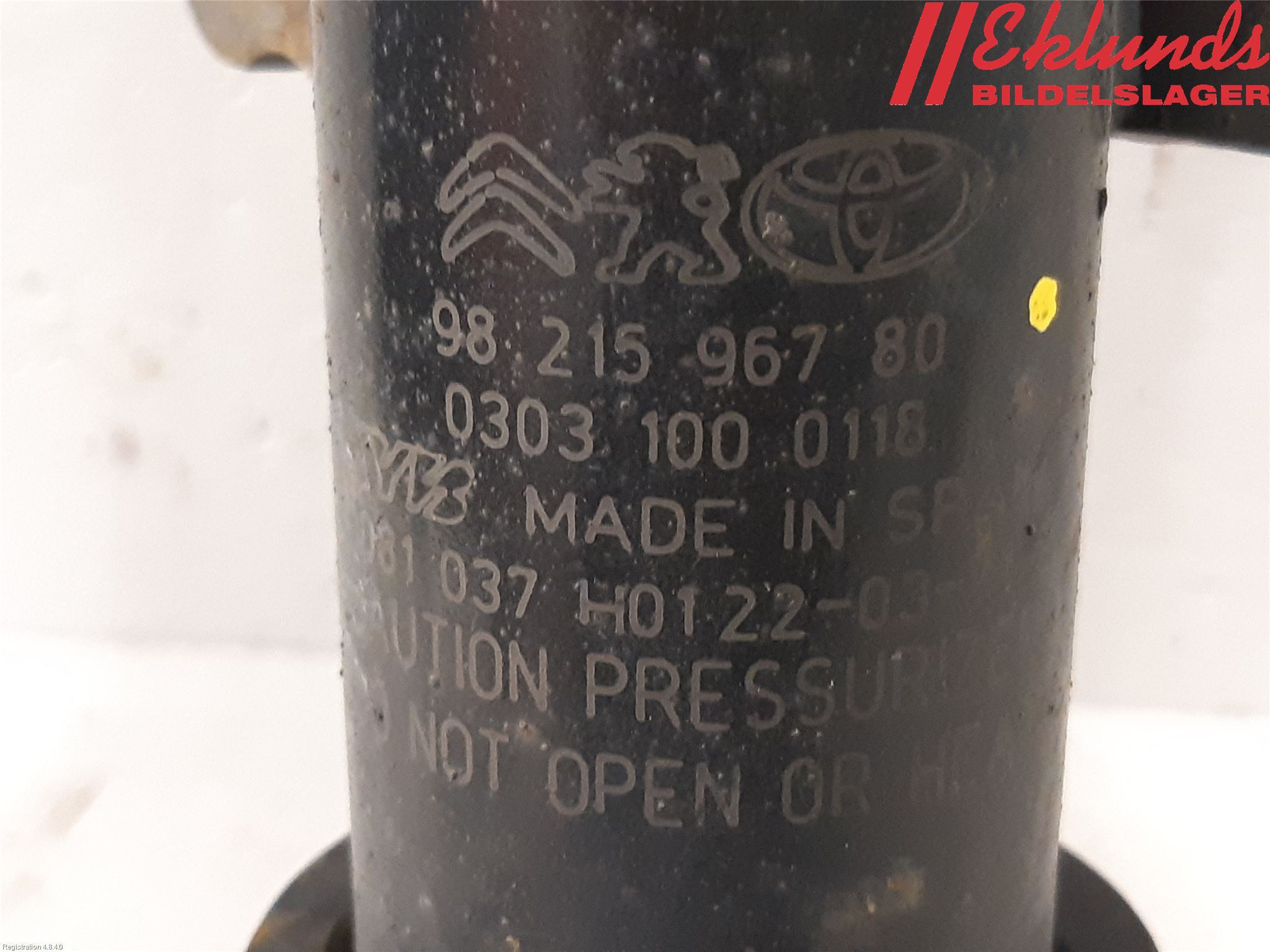 Citroen JUMPY/E-JUMPY 16- Fjäderben Fram Höger