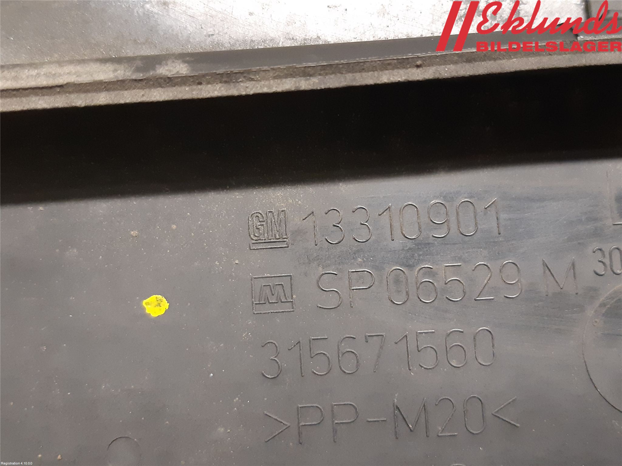 Opel ASTRA J 10-15 Deflektor Plåt-Plast Kylning