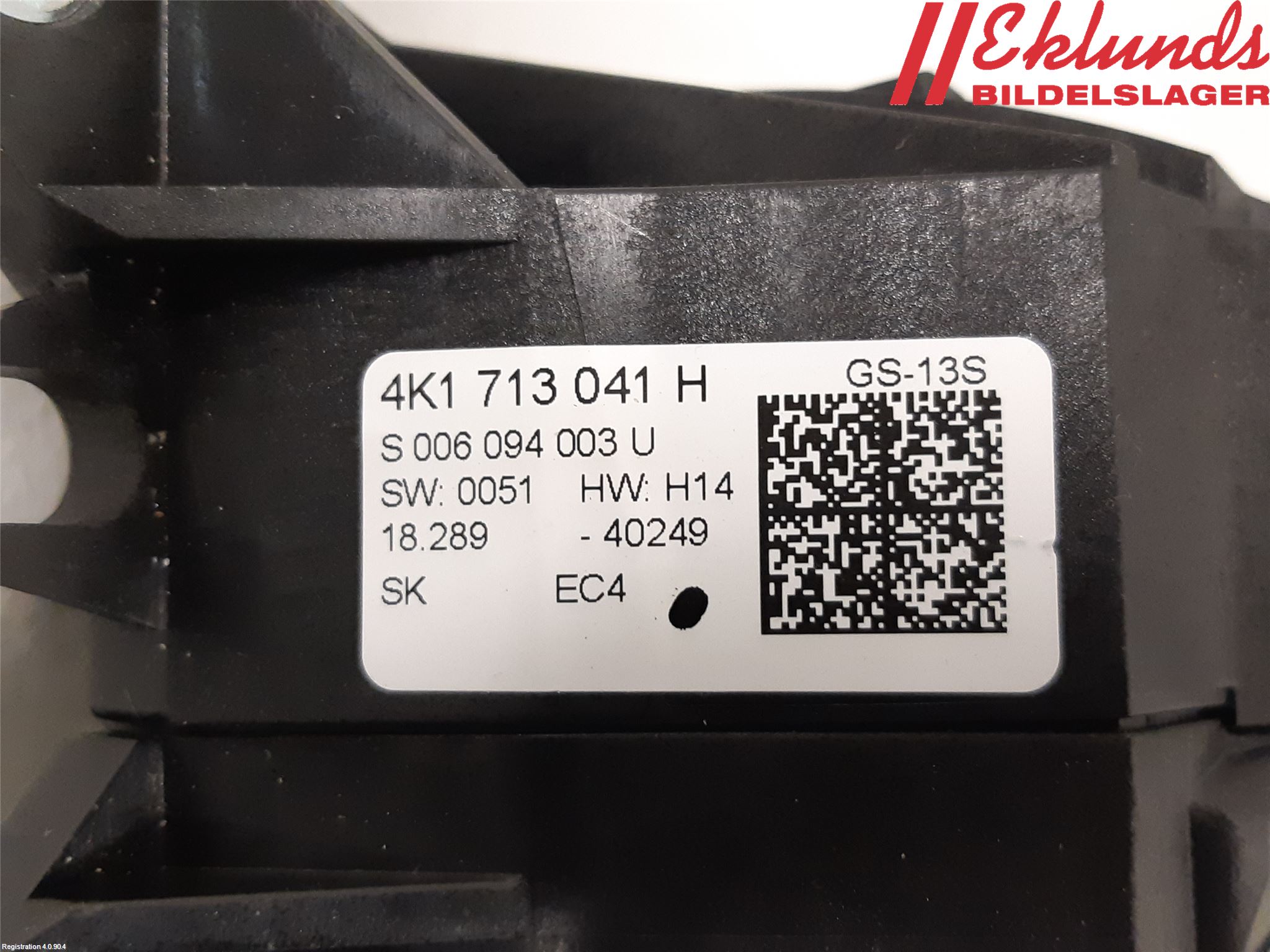 Audi A6 F2/C8 19- Växelspak