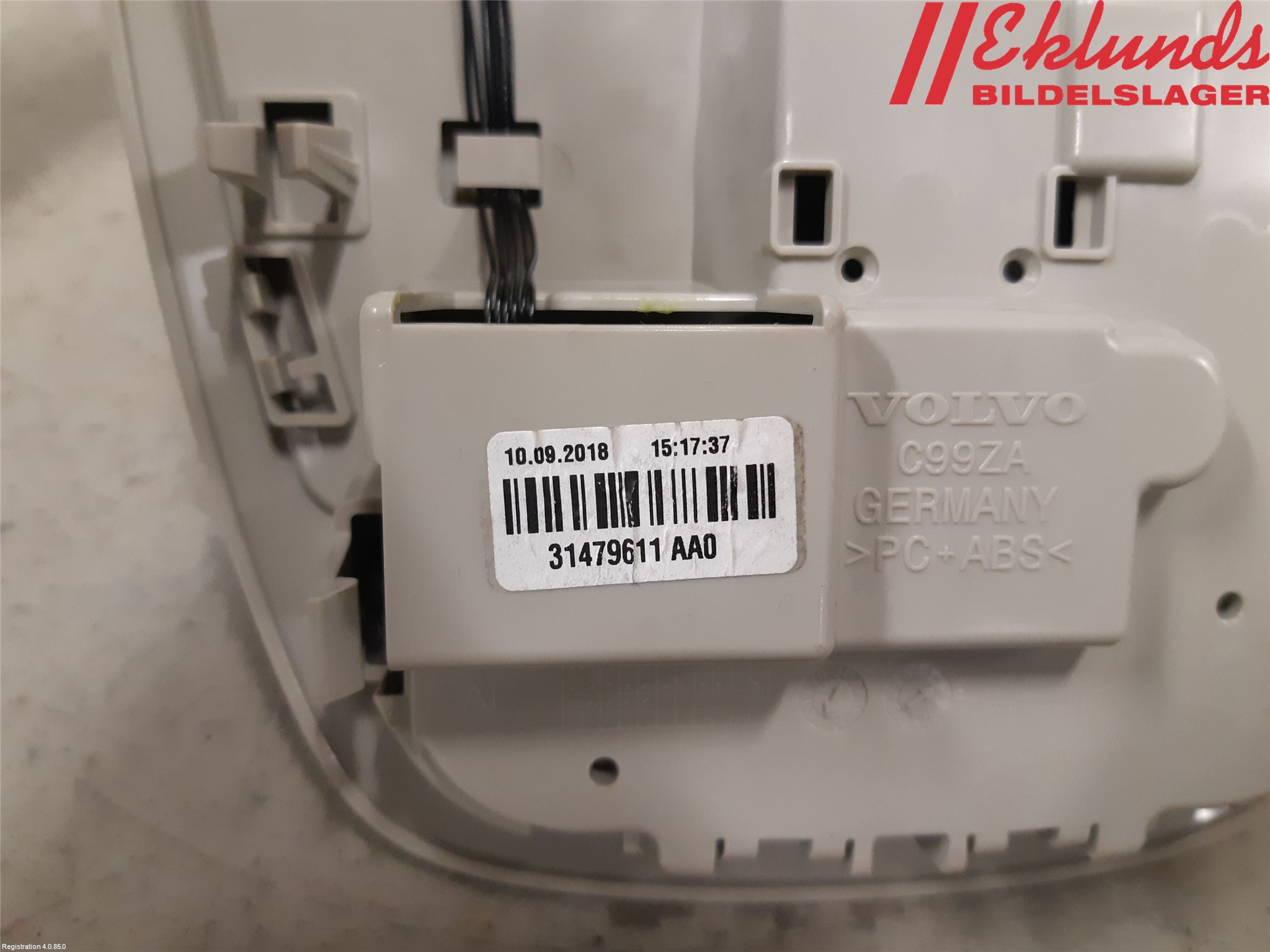 Volvo V90 17->> Innerbelysning