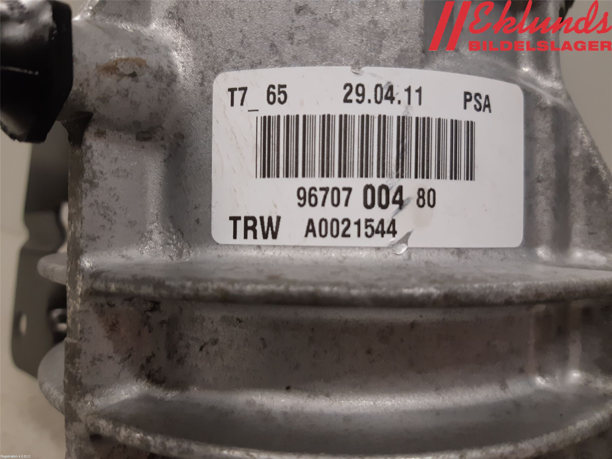 Peugeot PARTNER 08-15 Styrservo Pump Elektrisk