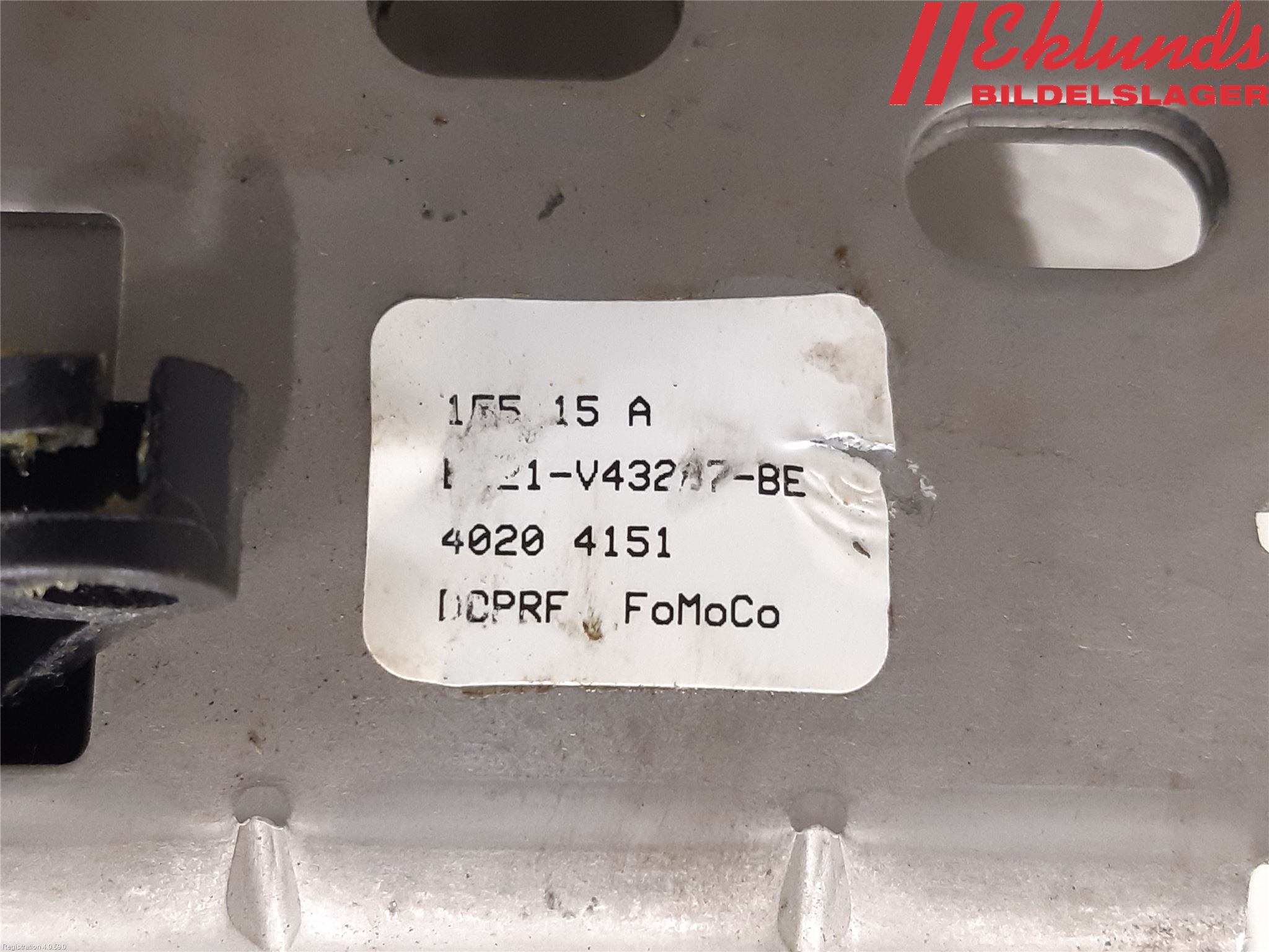 Ford TRANSIT/TOURNEO CUSTOM 13-24 Låskista-Dörrlås