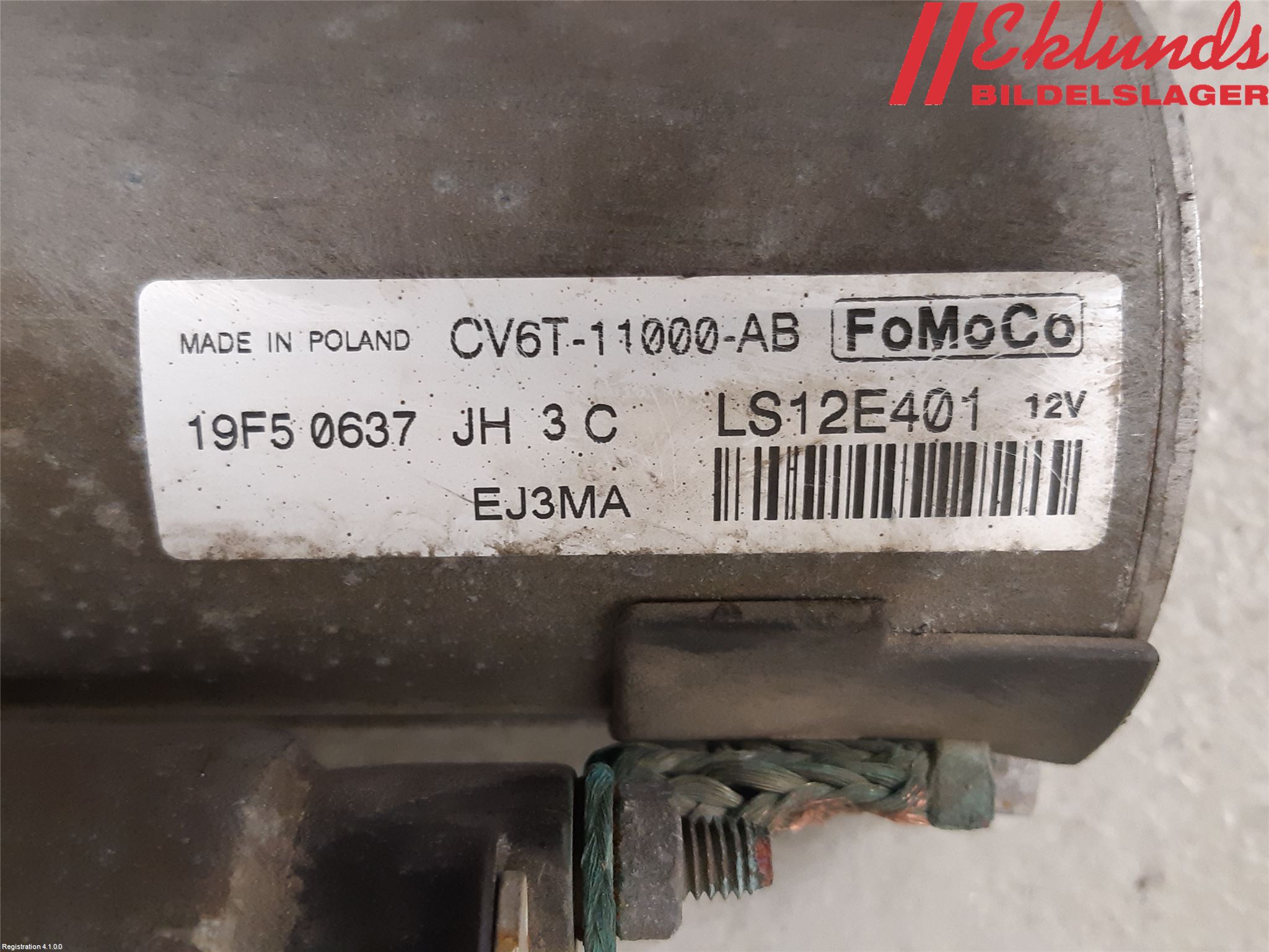 Ford FIESTA 13-17 Startmotor