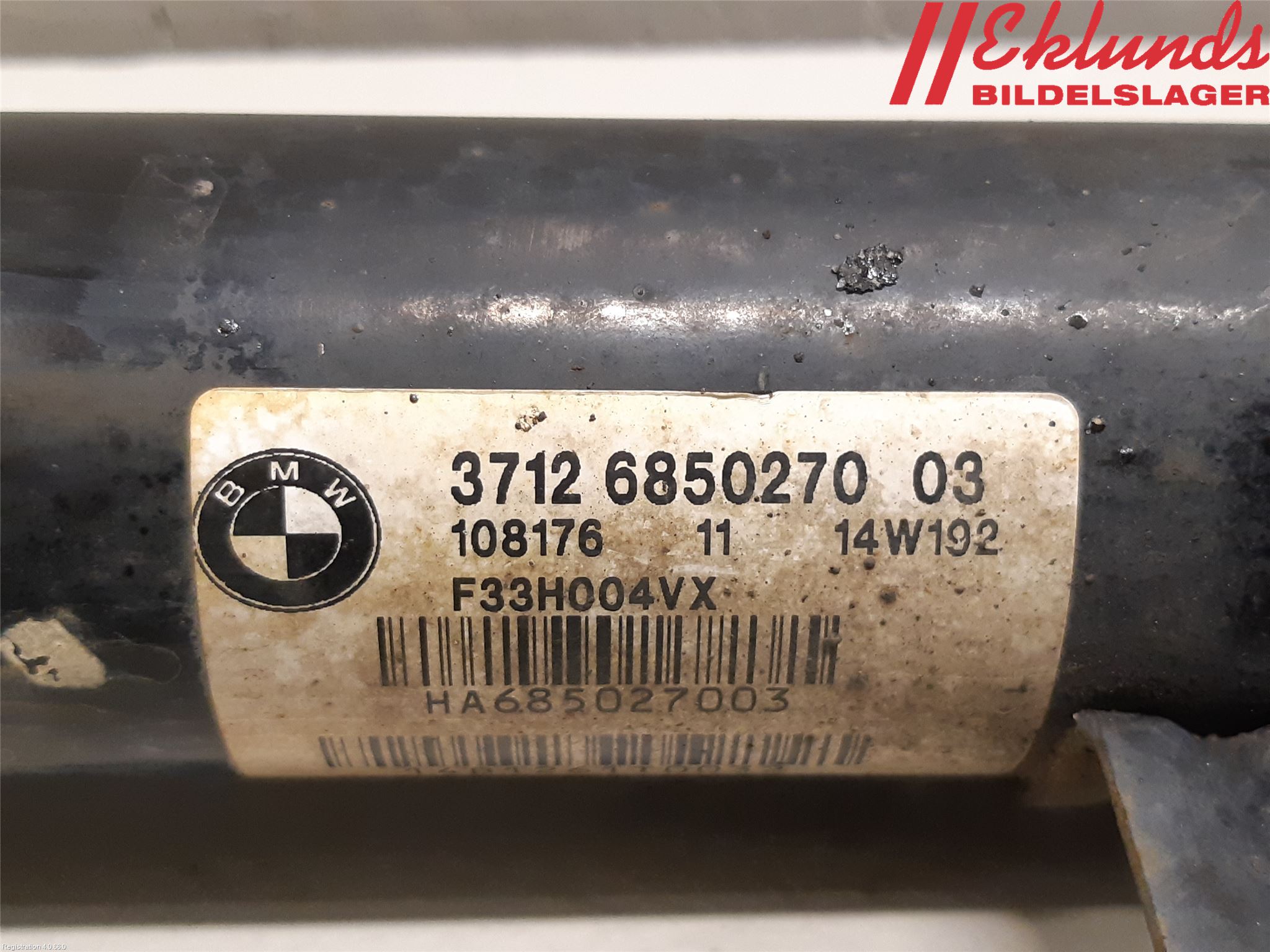 BMW 4 F32/F33/F82/F83 13-20 Stötdämpare Bak