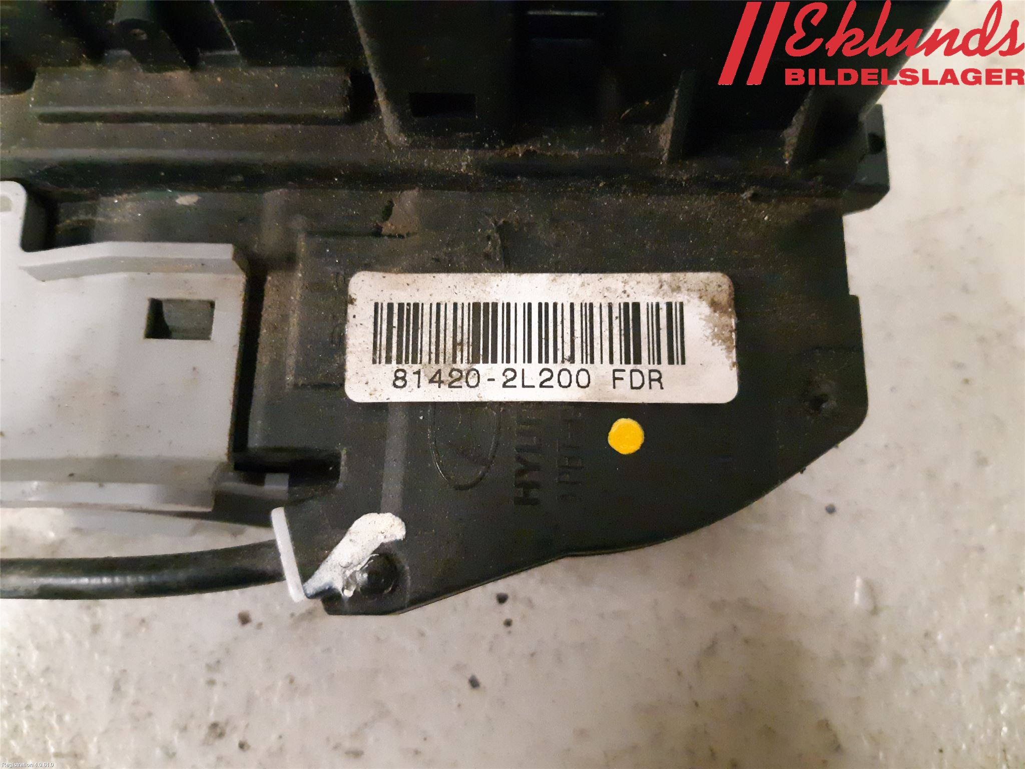 Hyundai i30 FD 07-12 Låskista-Dörrlås