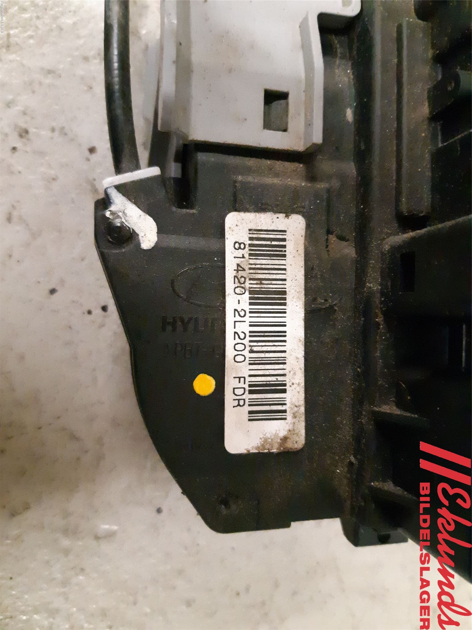 Hyundai i30 FD 07-12 Låskista-Dörrlås