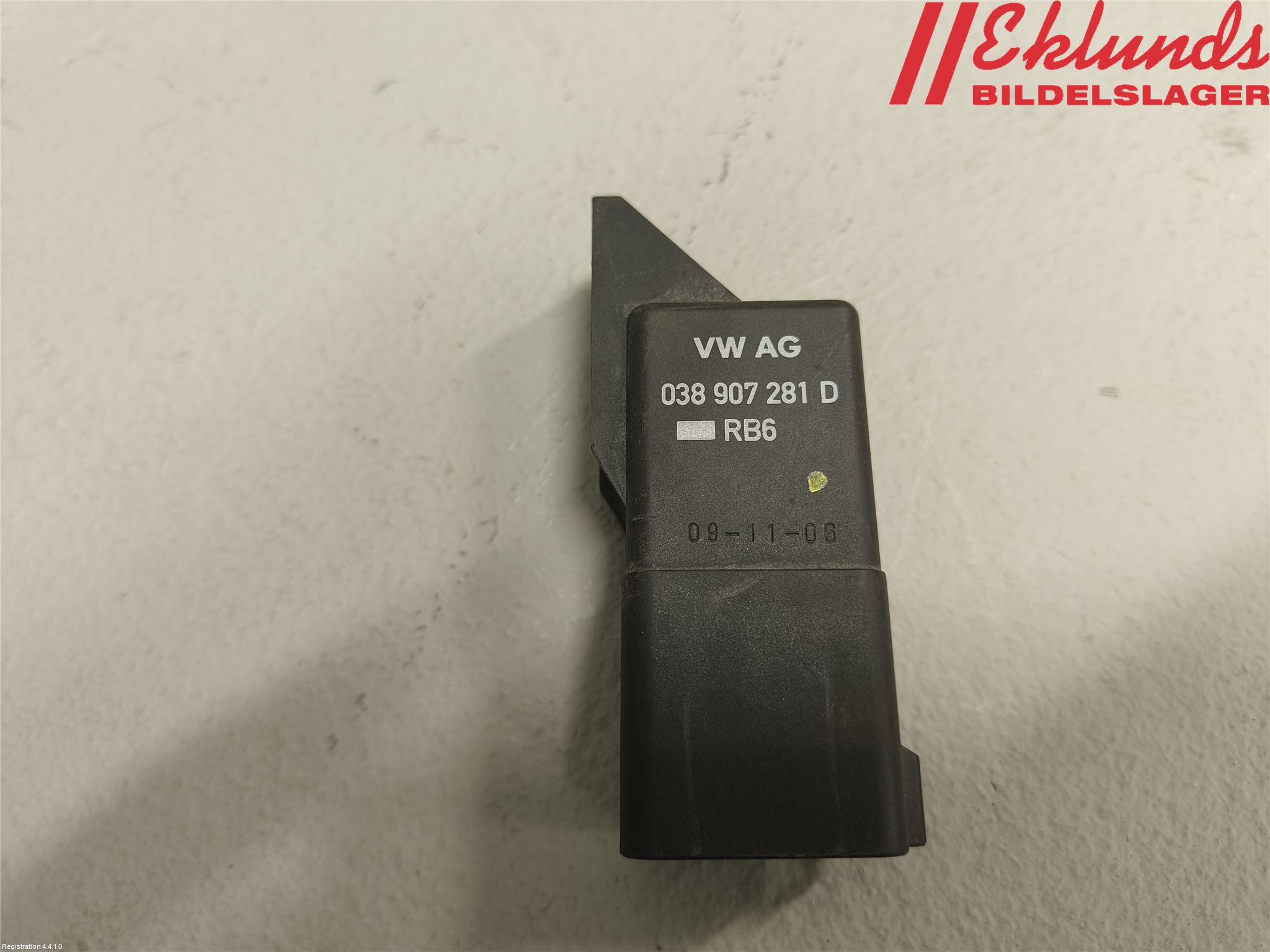 Volkswagen VW CADDY      04-10 Relä Glödning Diesel