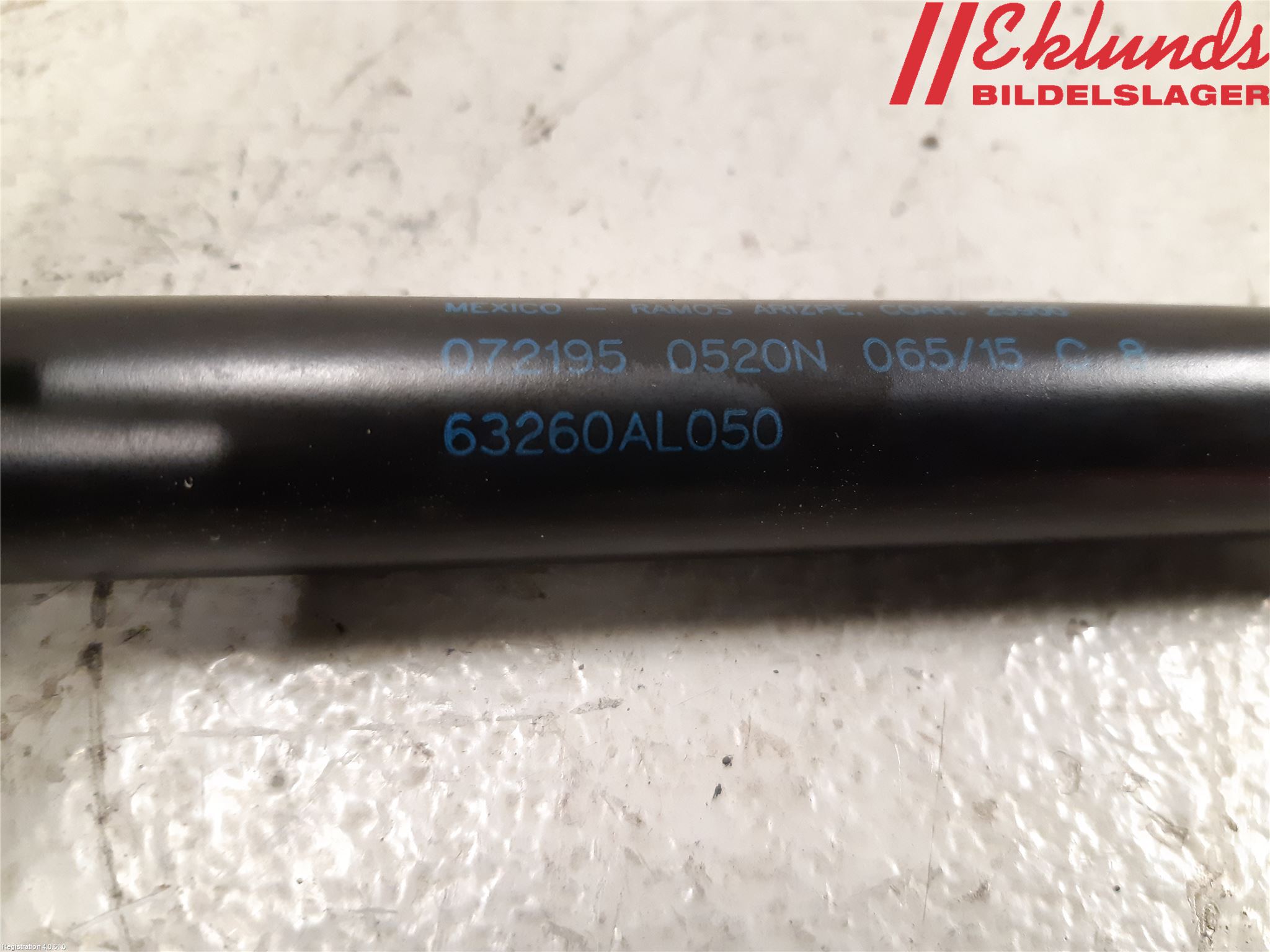 Subaru OUTBACK 15-20 Gasfjäder Baklucka