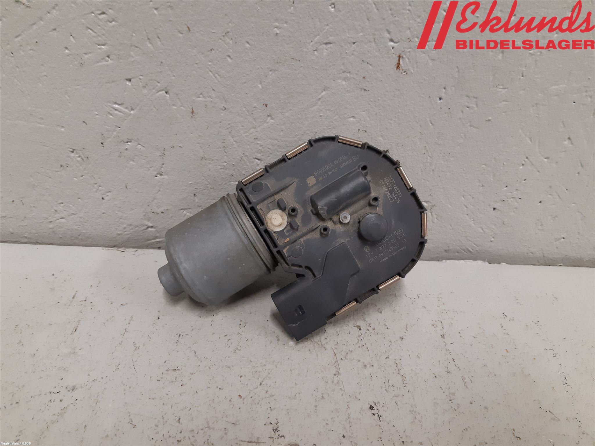 Seat LEON 06-12 Torkarmotor Vindruta