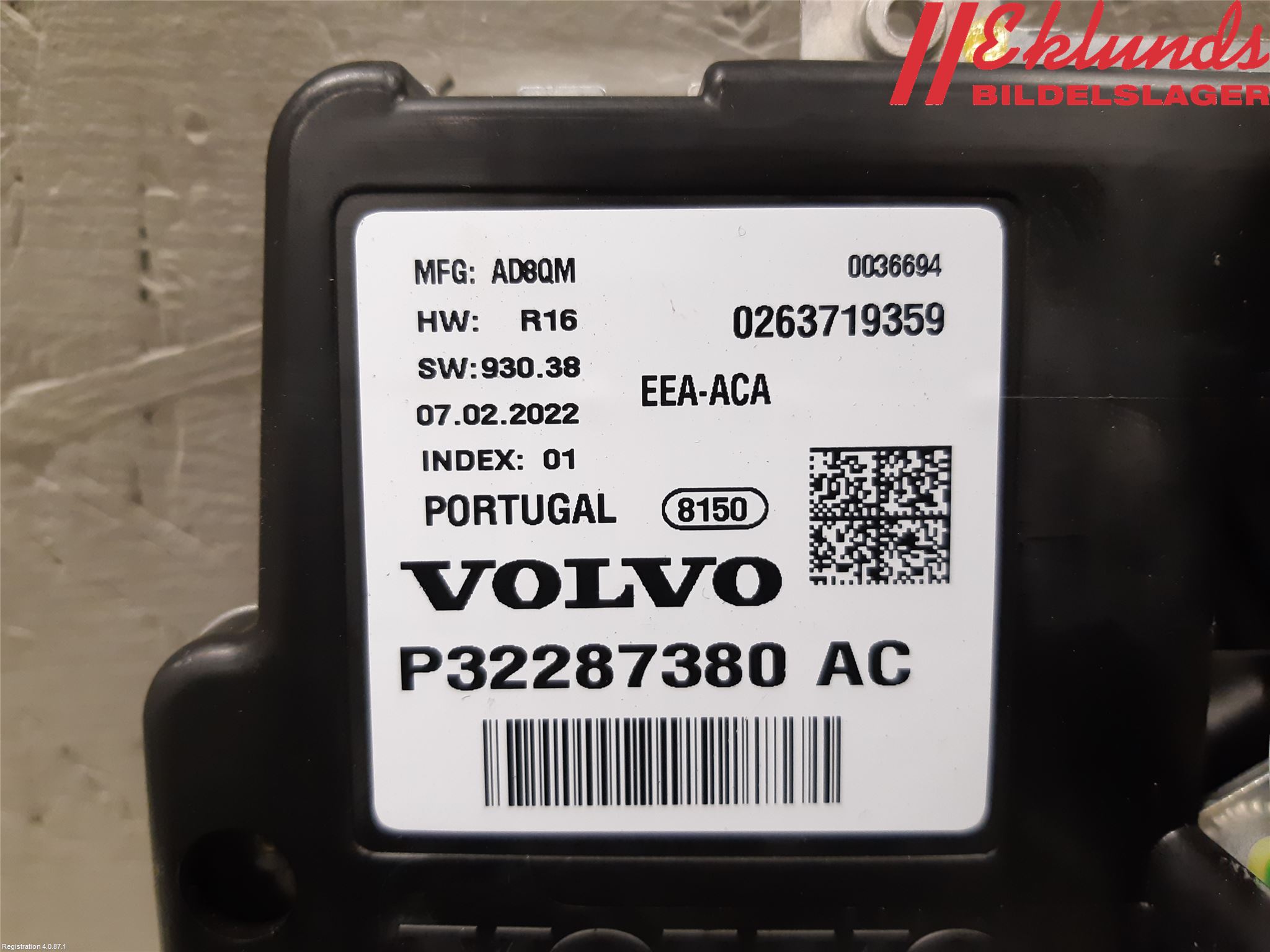 Volvo V60 19- Instrument Komb