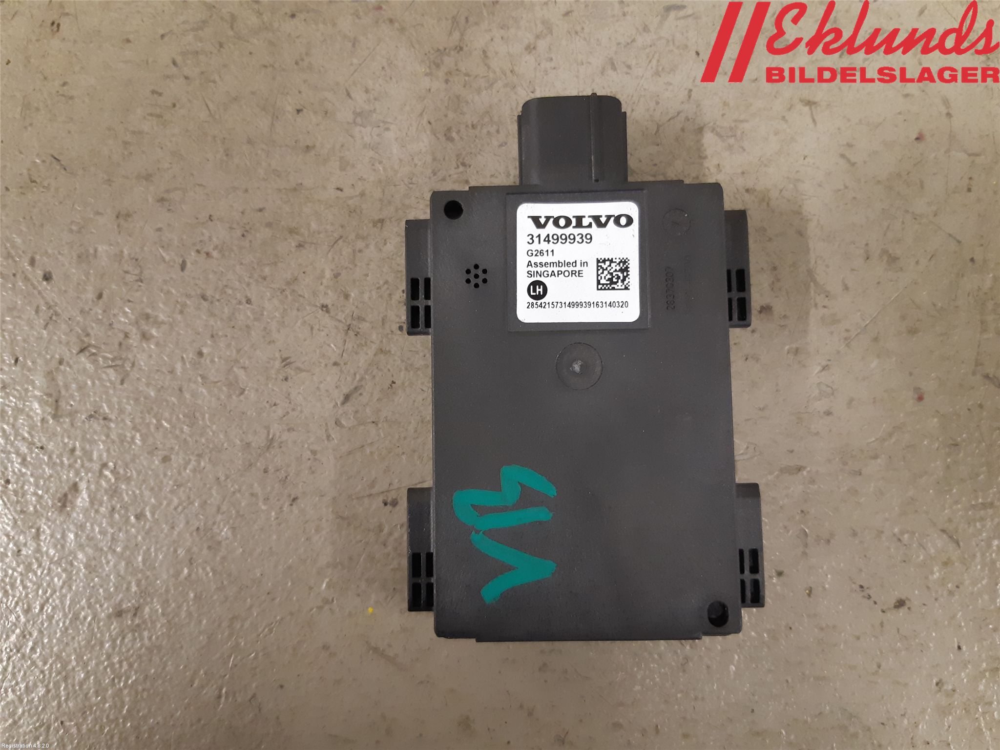 Volvo XC90/RECHARGE 16- Sensor Aktivt Kollisionsskydd