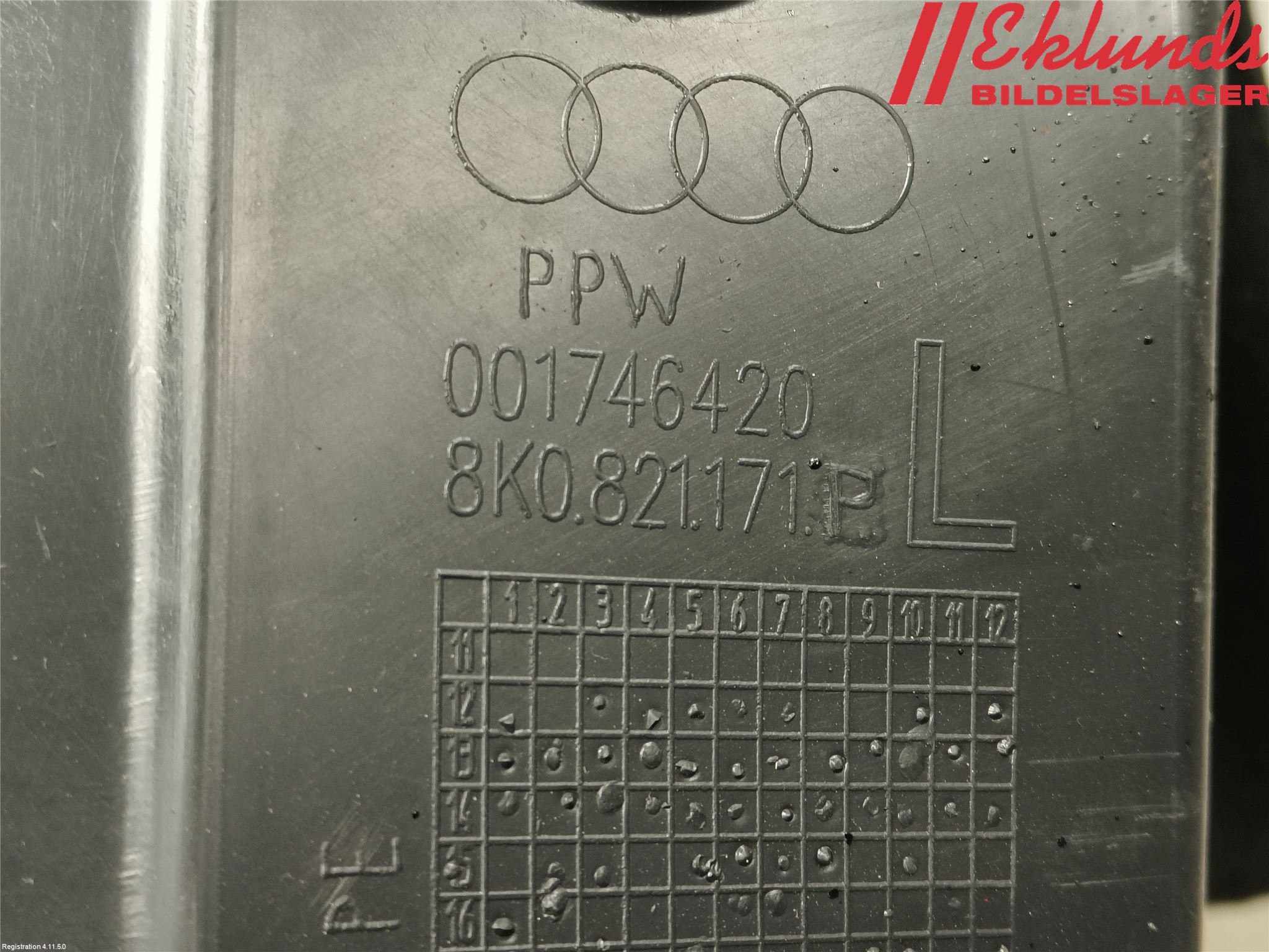 Audi A4 12-15 Skärm Inner