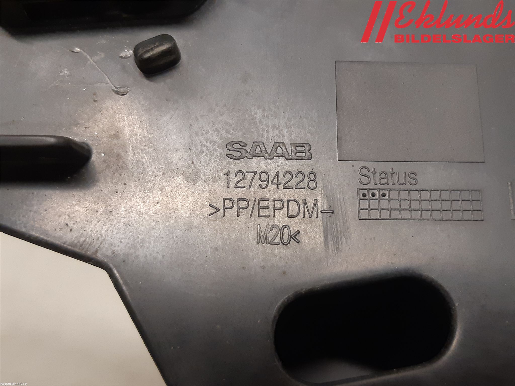 Saab 9-3 VER2/VER3 08-15 Stötfångarfäste Bak Vä