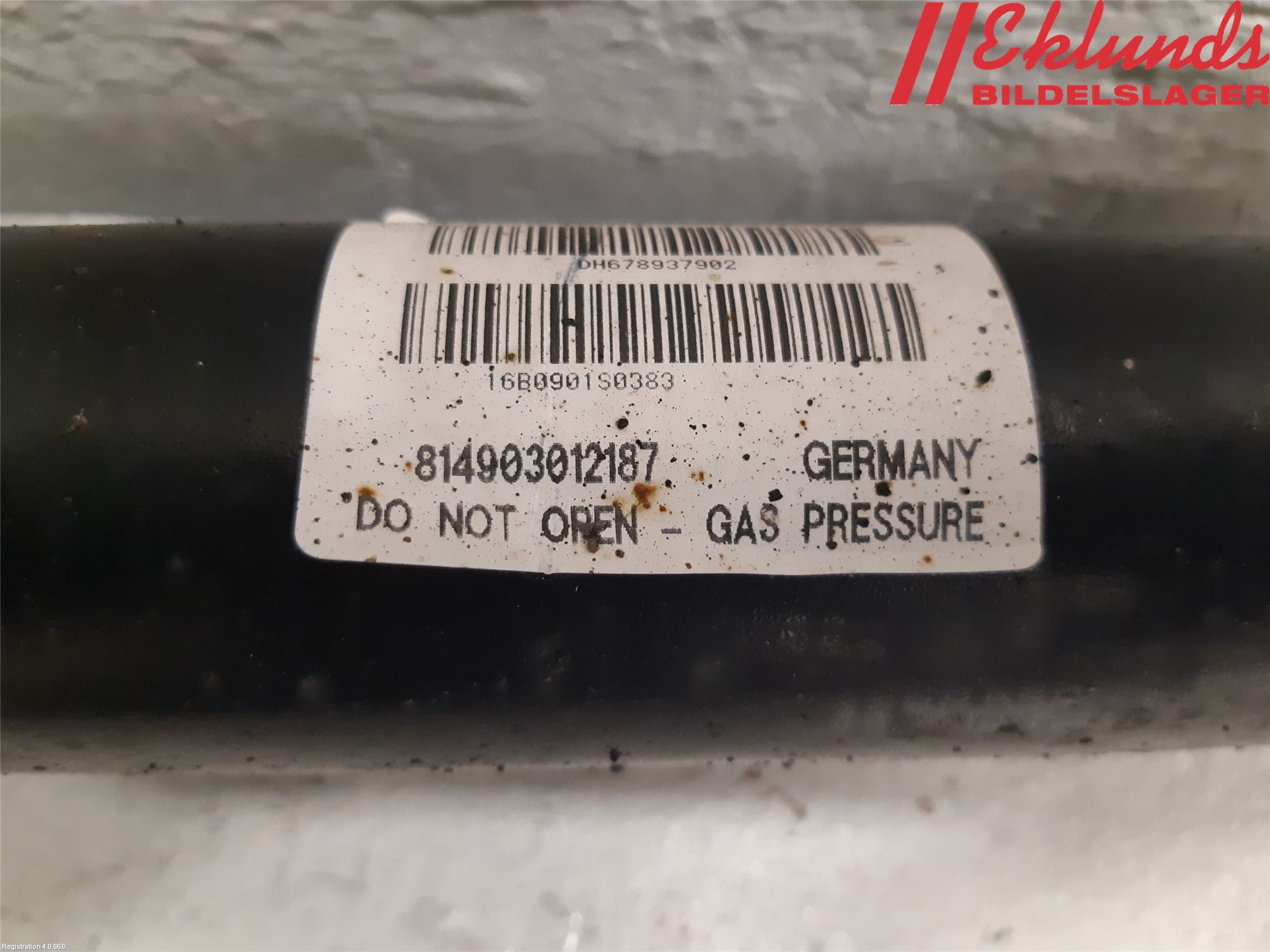 BMW 5 F10/F11/F18 09-17 Fjäderben Bak Höger