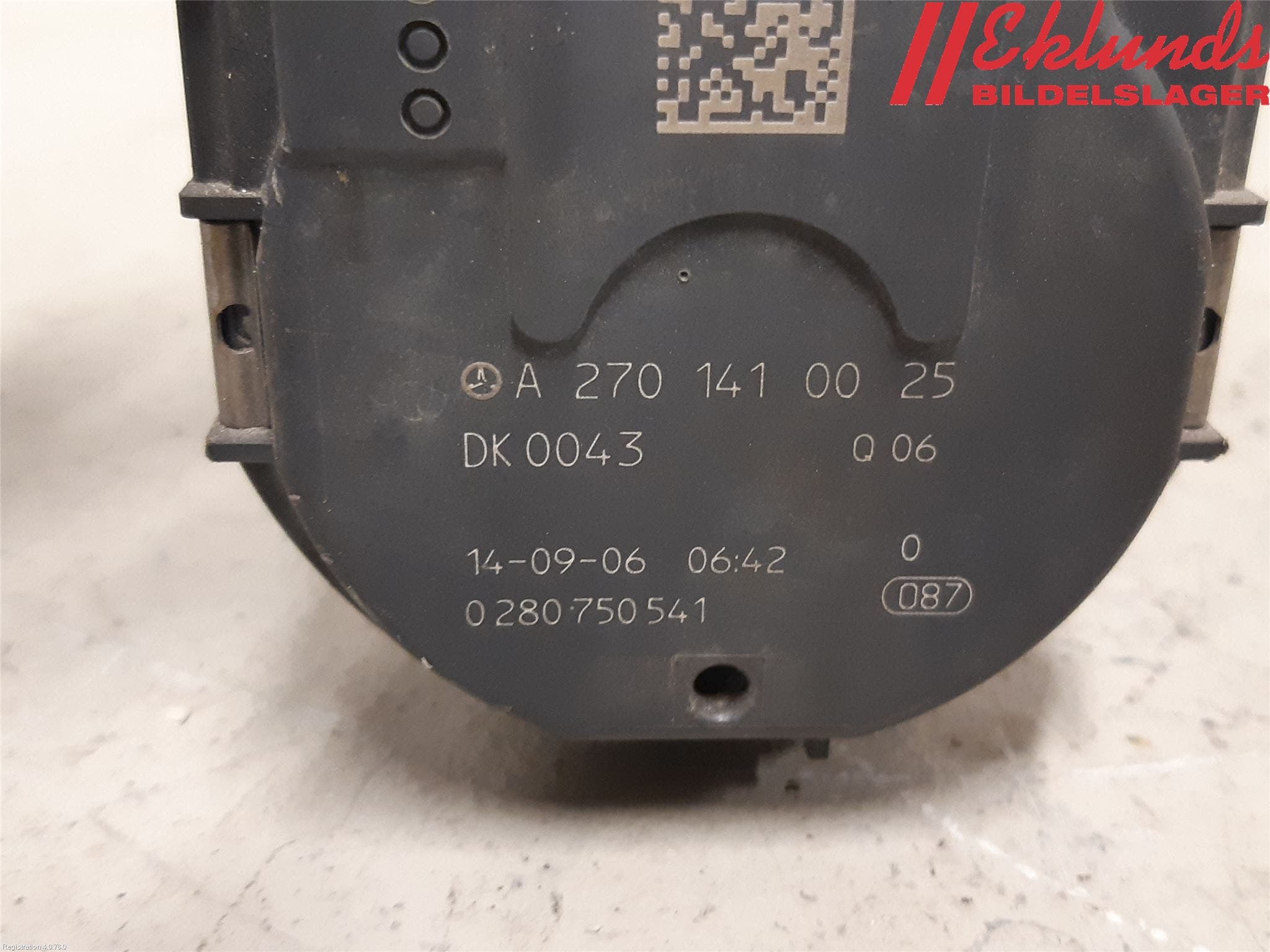 Mercedes-Benz MB B-KLASS (W246/W242) 12-19 Injspjällhus