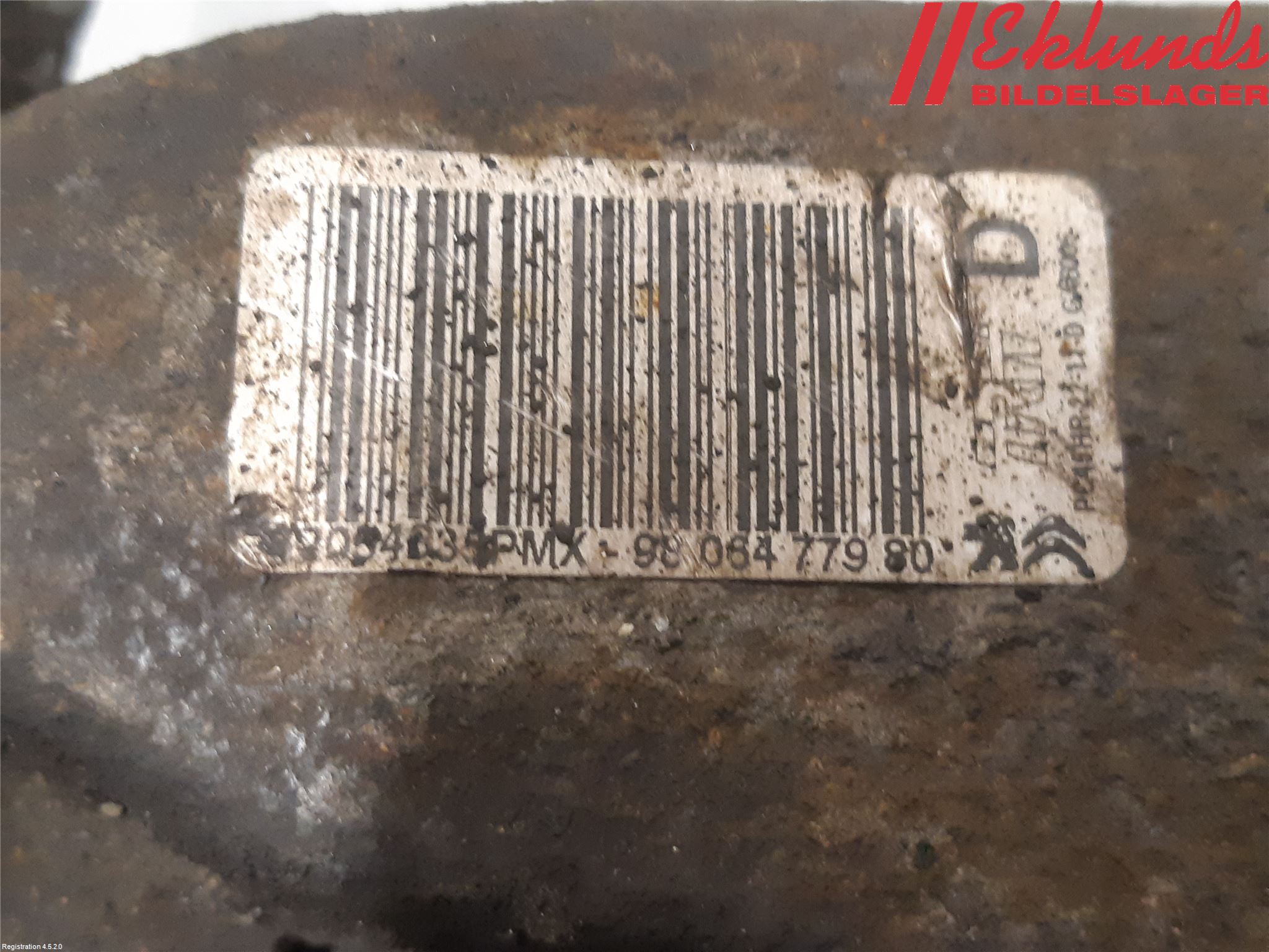 Toyota PROACE II 16- Bromsok Bak Höger