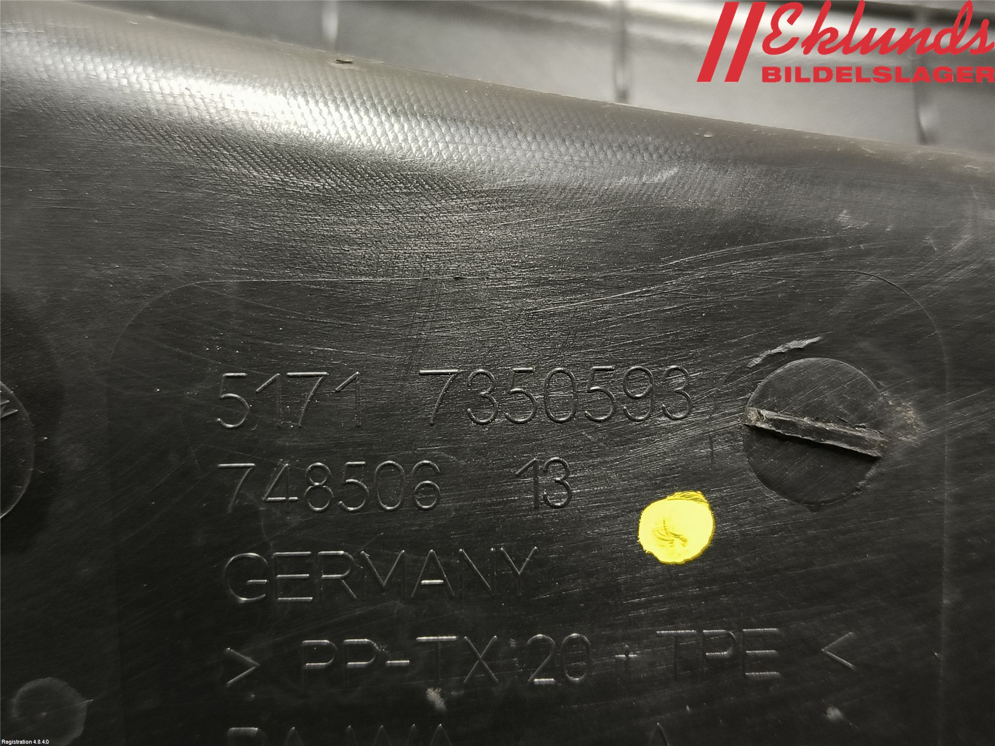 BMW X1 F48 15-22 Torpedplåt-Torpedplast