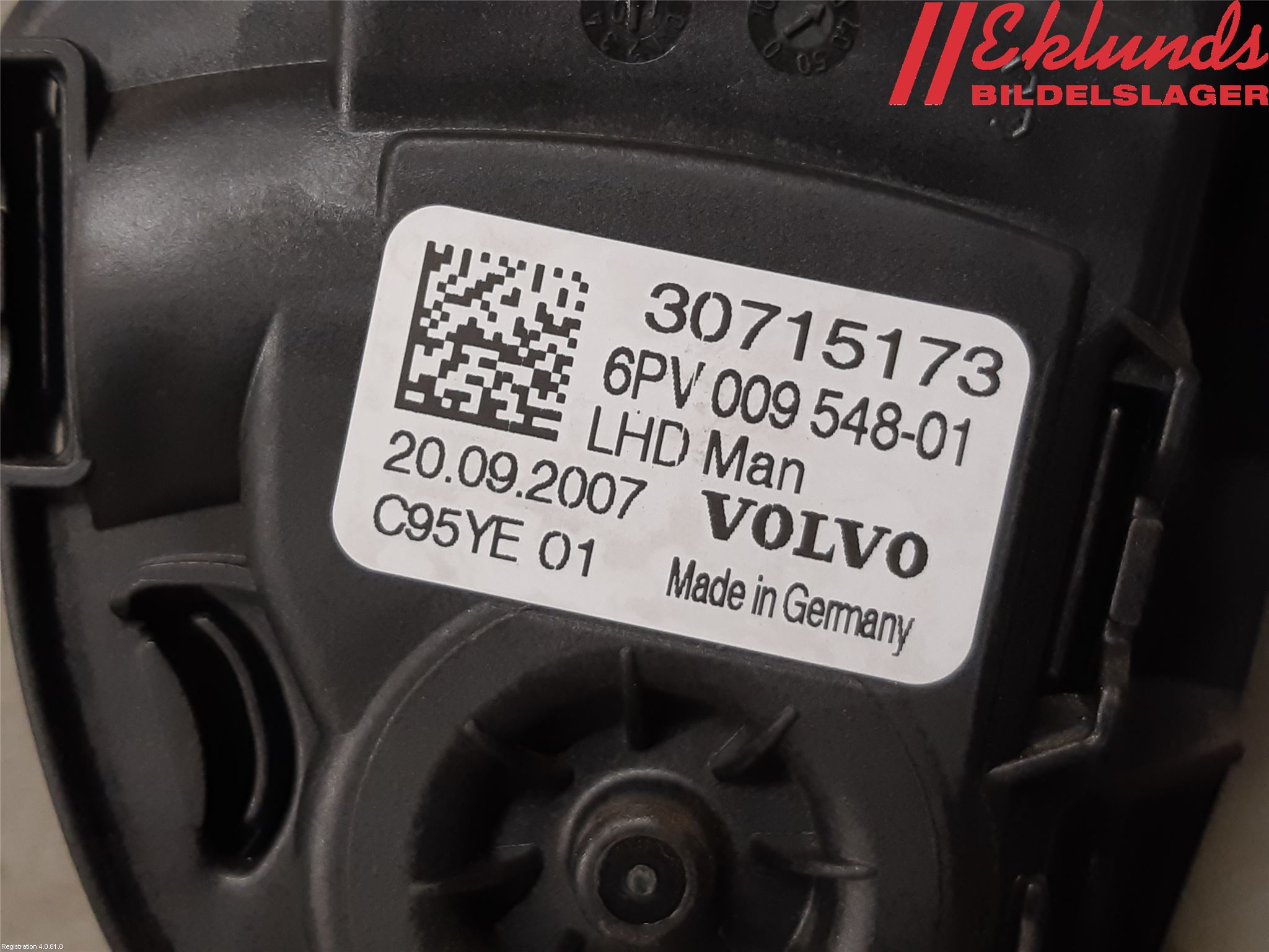 Volvo S60 05-10 Gaspedal