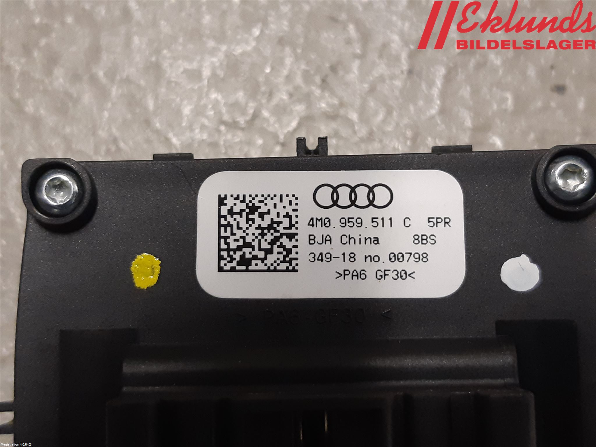 Audi Q7/SQ7 Strömställare Dragkrok