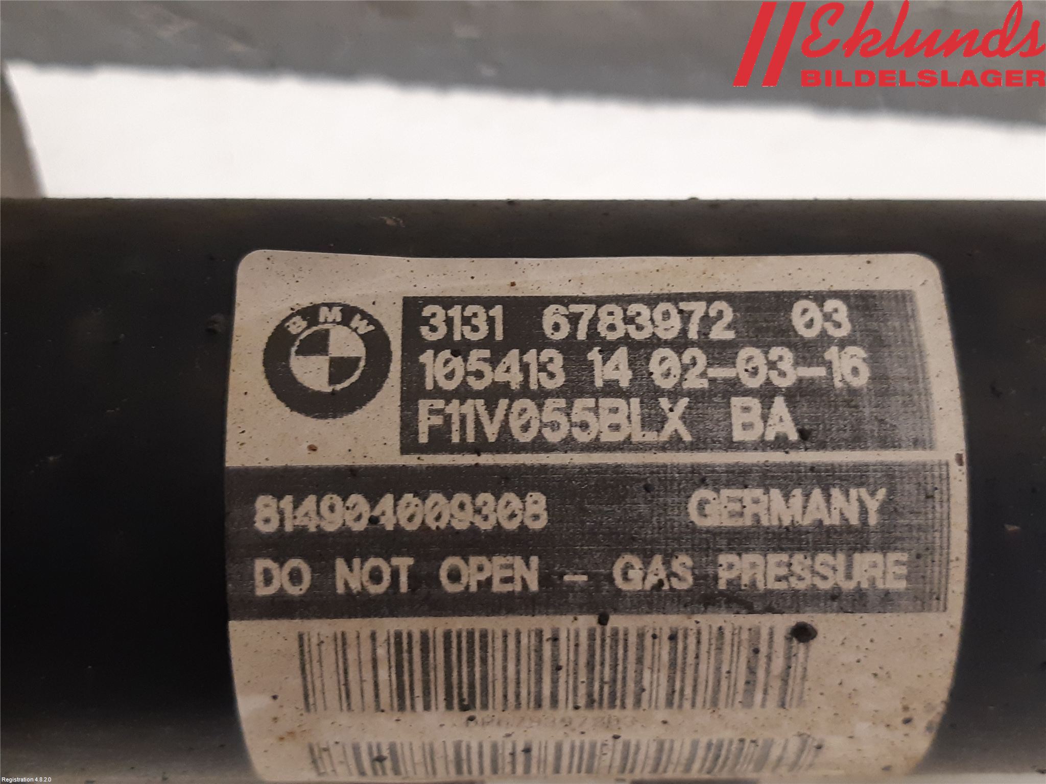 BMW 5 F10/F11/F18 09-17 Fjäderben Fram Höger