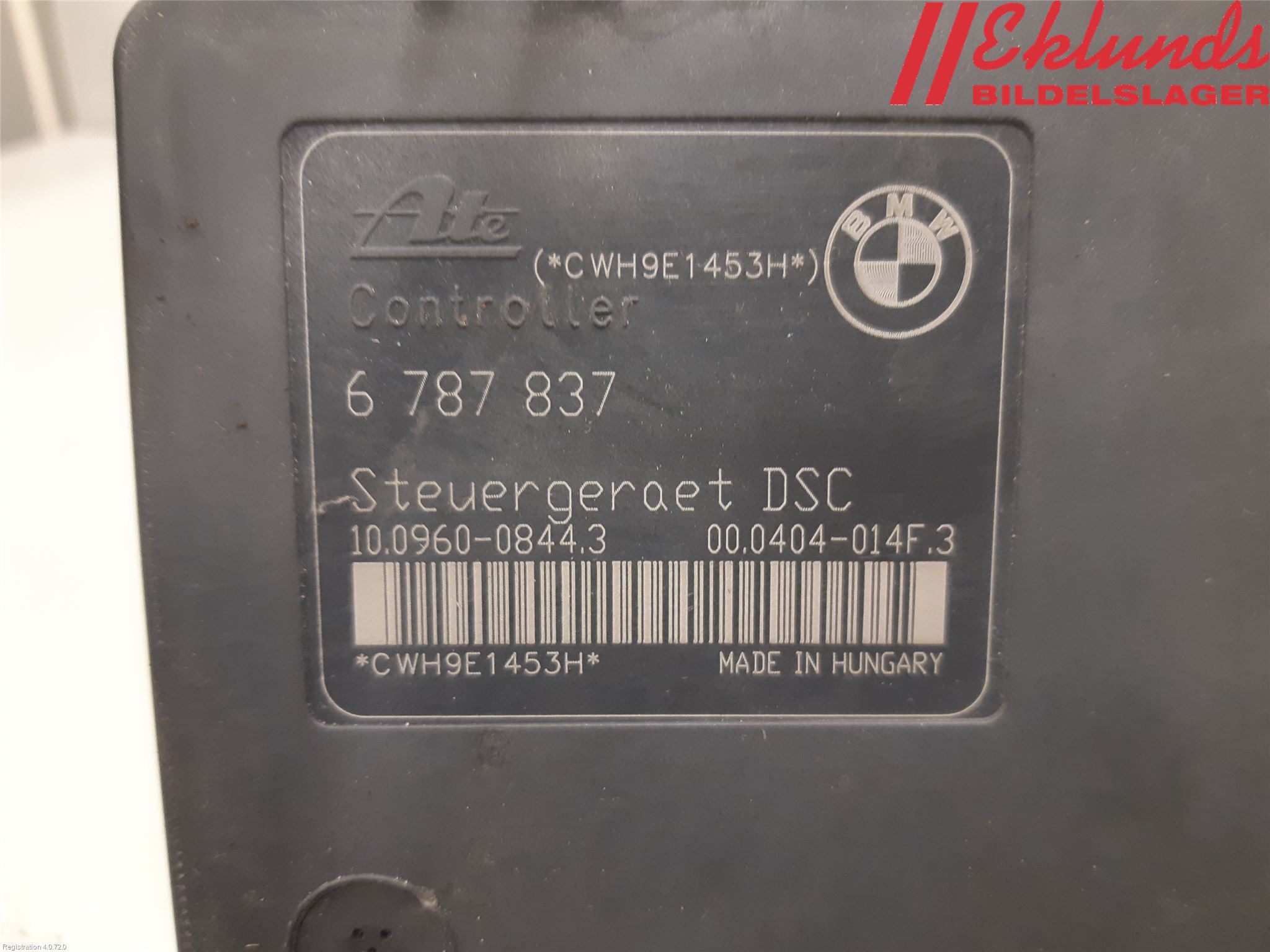 BMW 3 E90/91 SED/TOU 05-12 Abs Hydraulaggregat