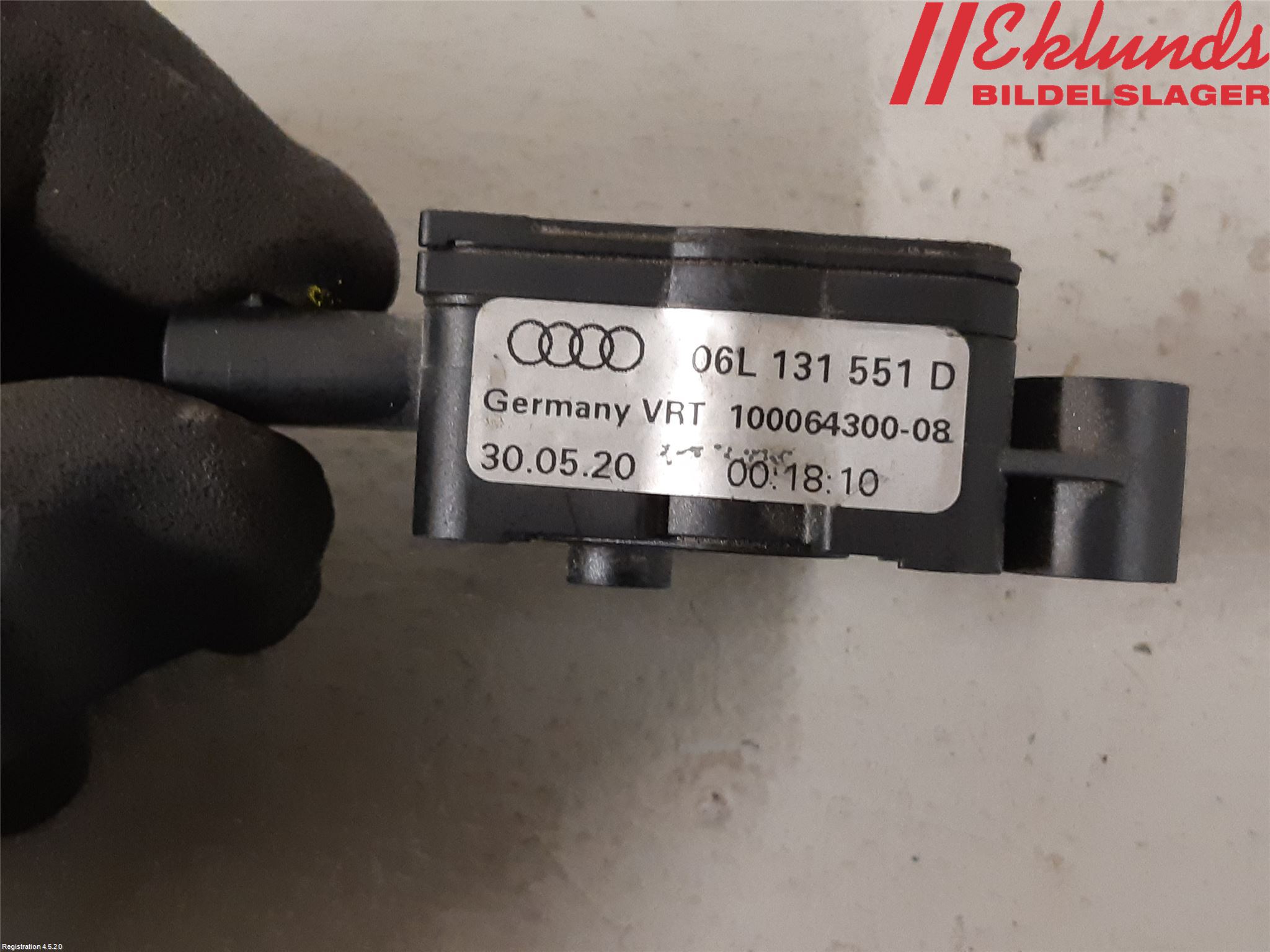 Audi A6 F2/C8 19- Givare Temp-Tryck Avgas