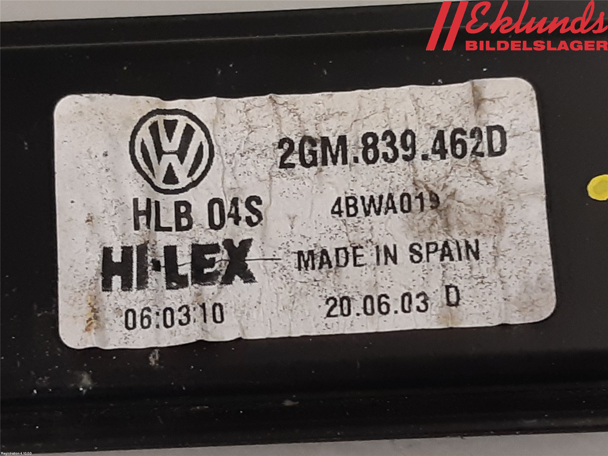 Volkswagen VW T-CROSS 19- Fönsterhiss El Kompl