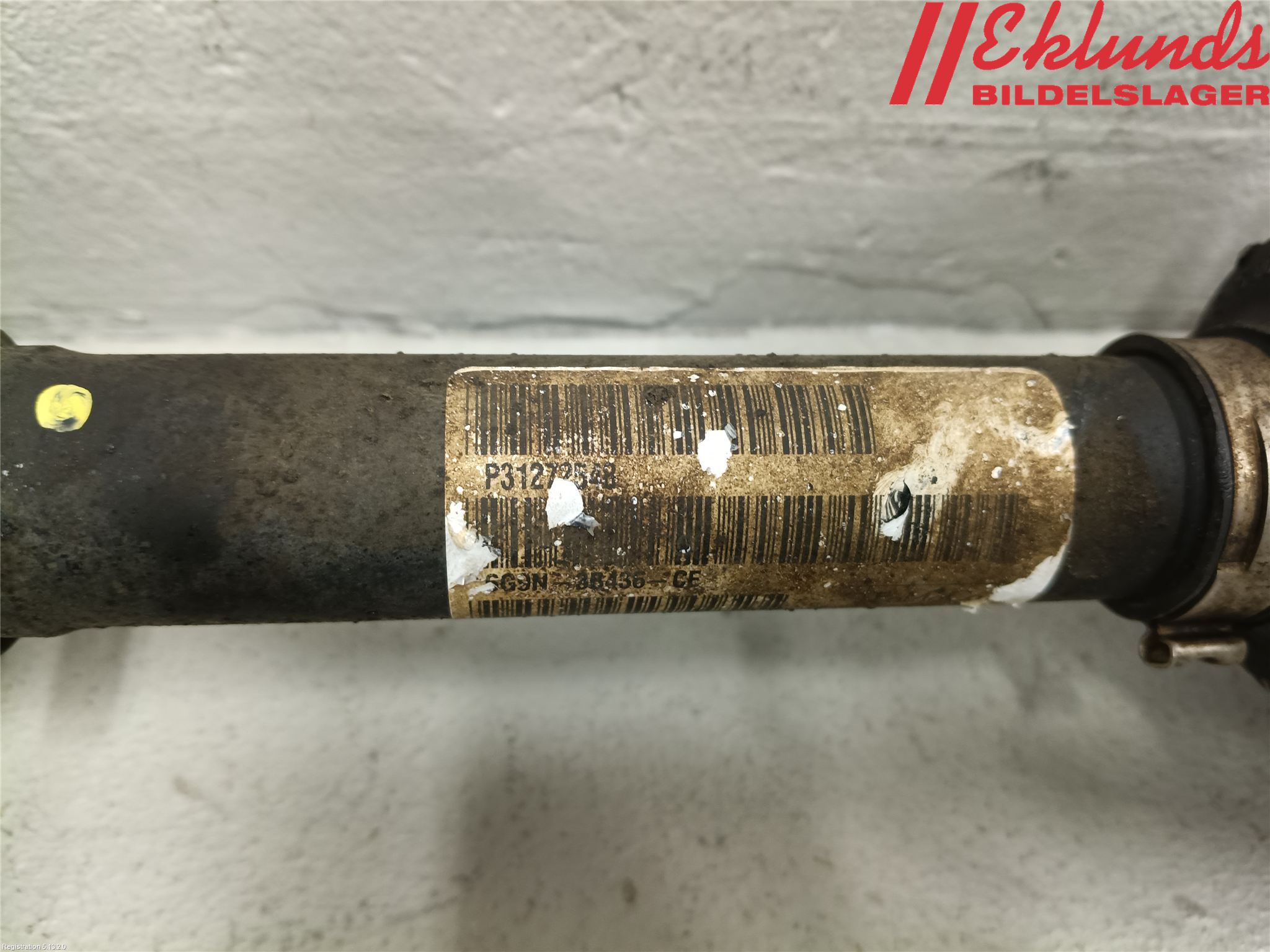 Volvo V70 08-13 Drivaxel Fram Höger