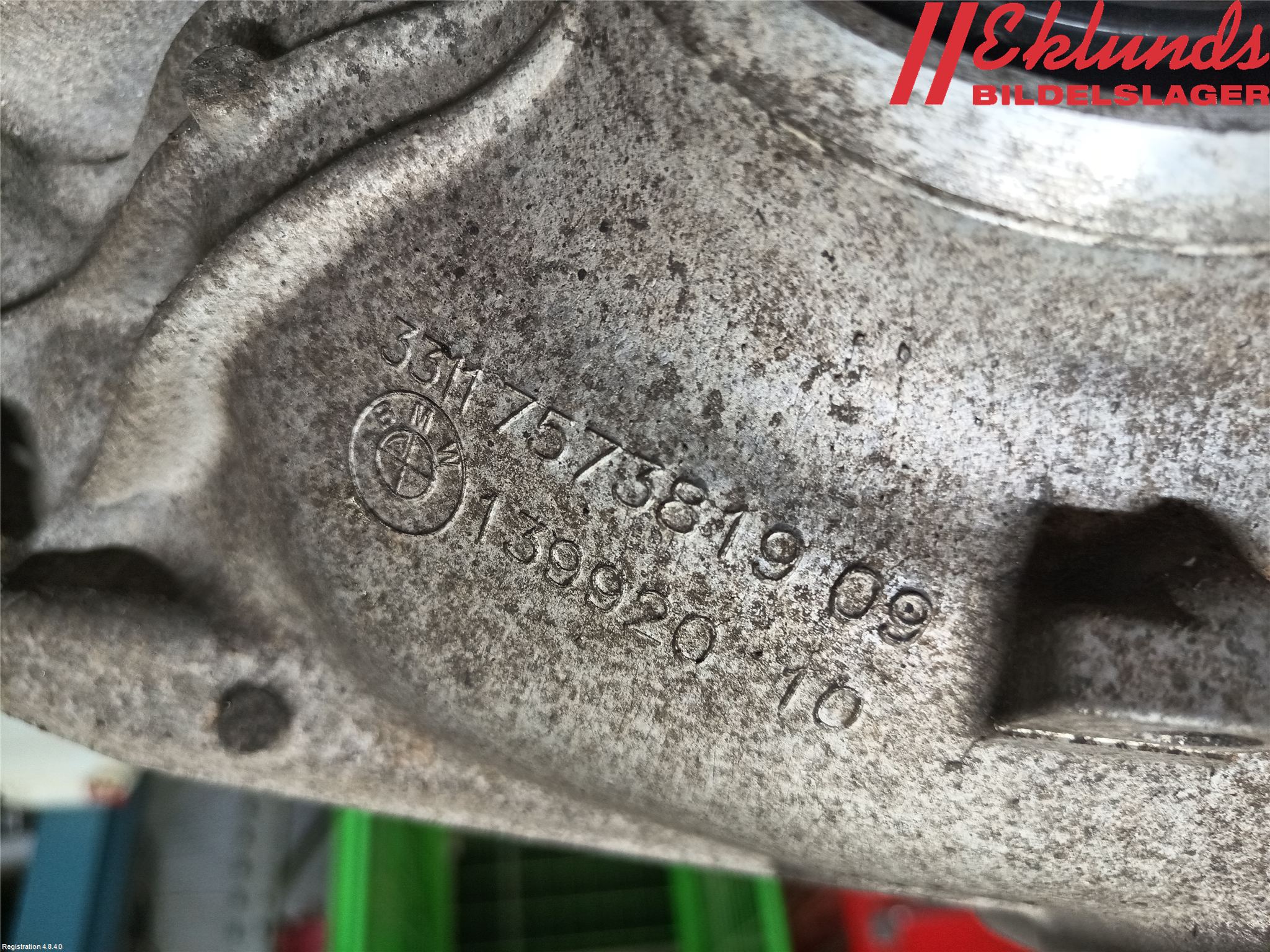 BMW 5 G30/G31/F90 17-23 Bakväxel-Diff