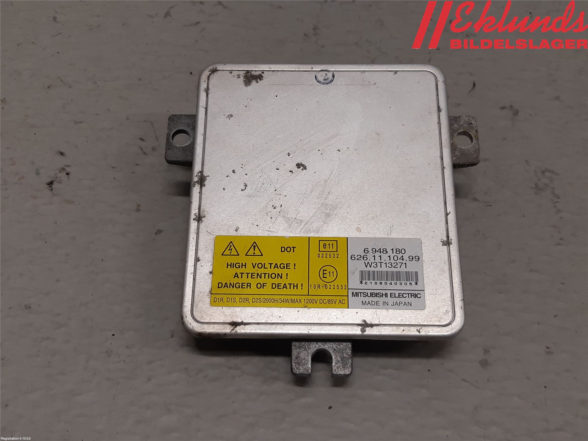 Volvo V70 08-13 Styrenhet Strålkastare