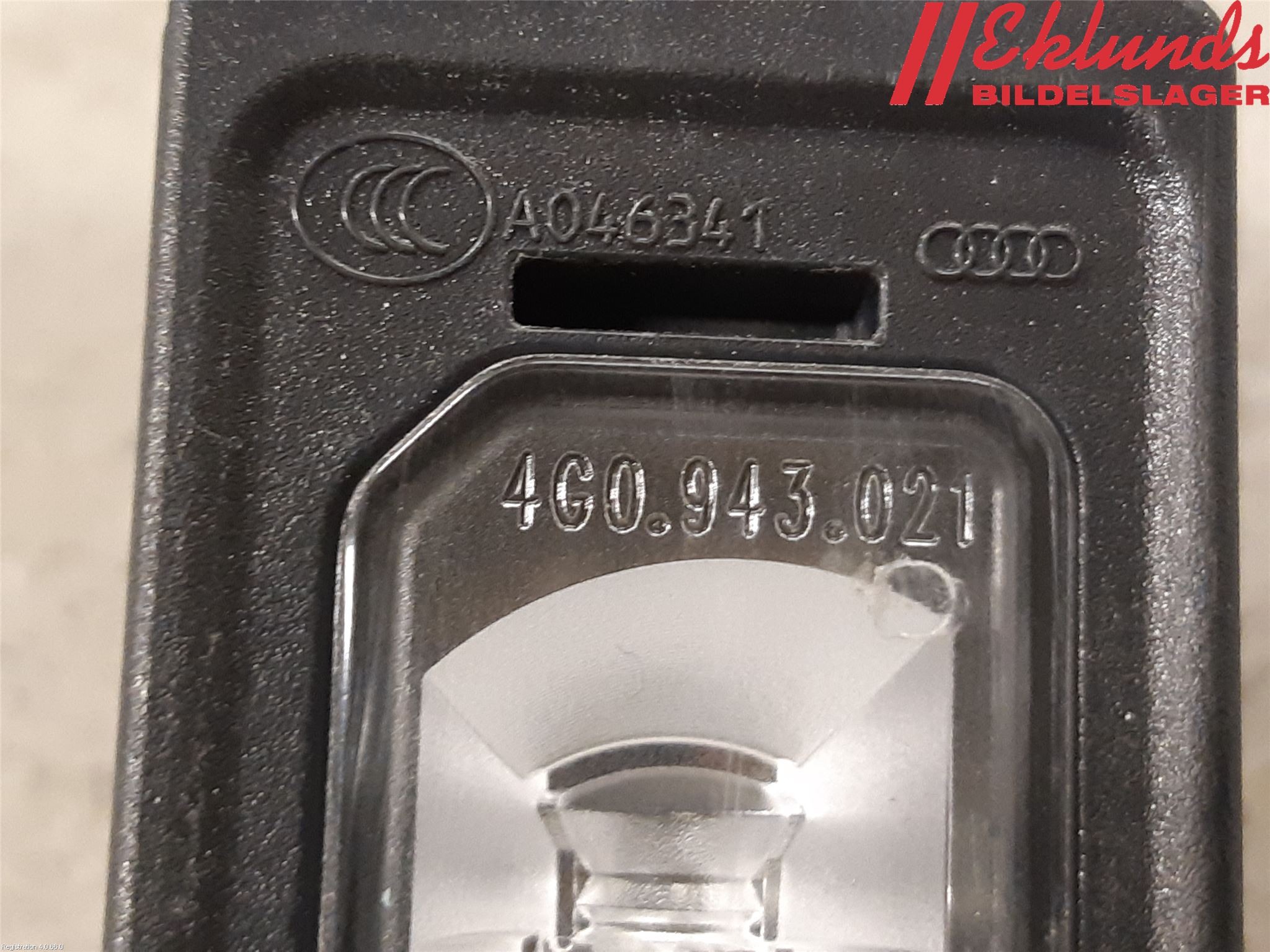 Audi A5 07-16 Skylt Belysning