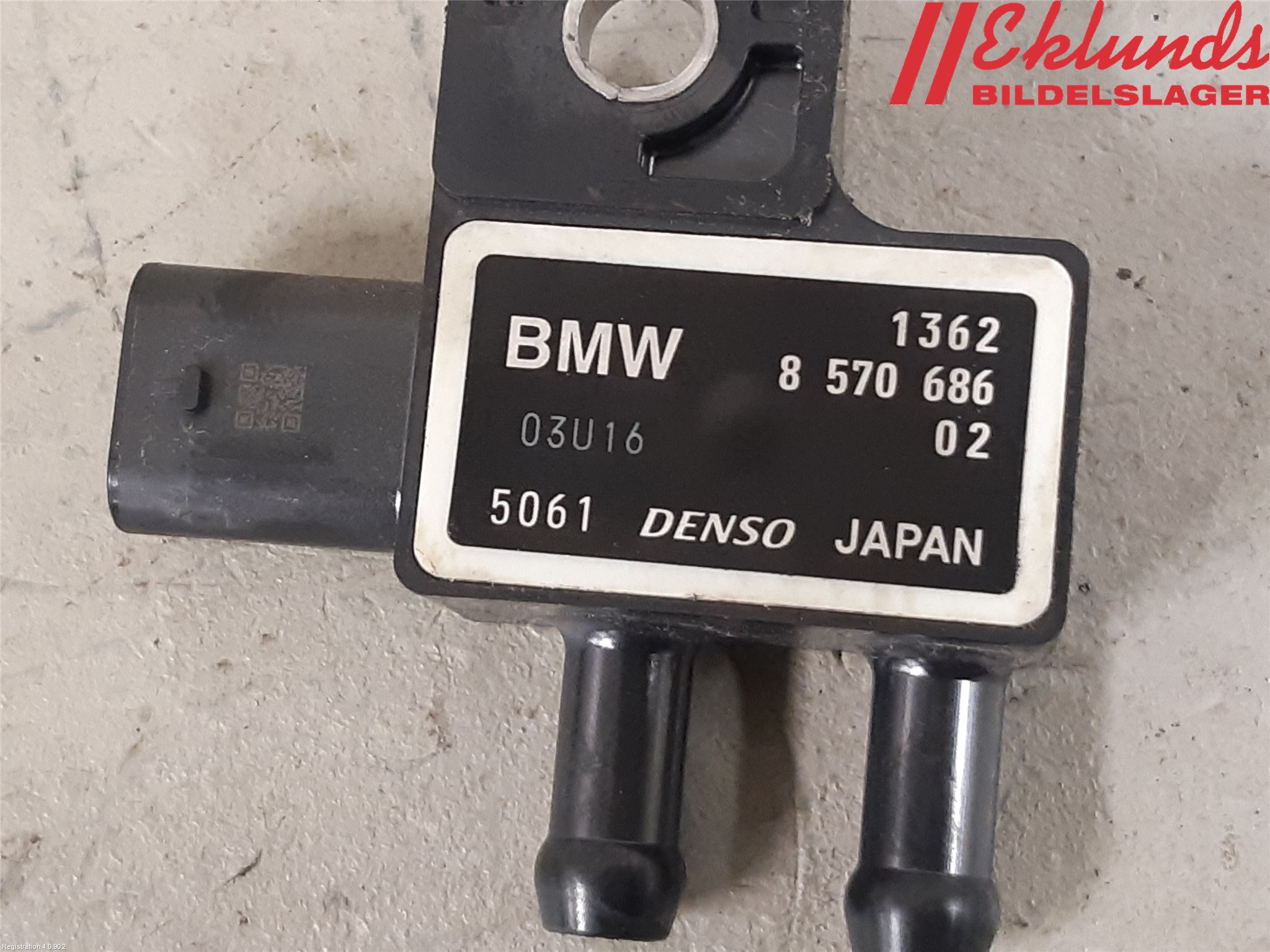 BMW 3 F30/F31/F80 12-19 Givare Temp-Tryck Avgas