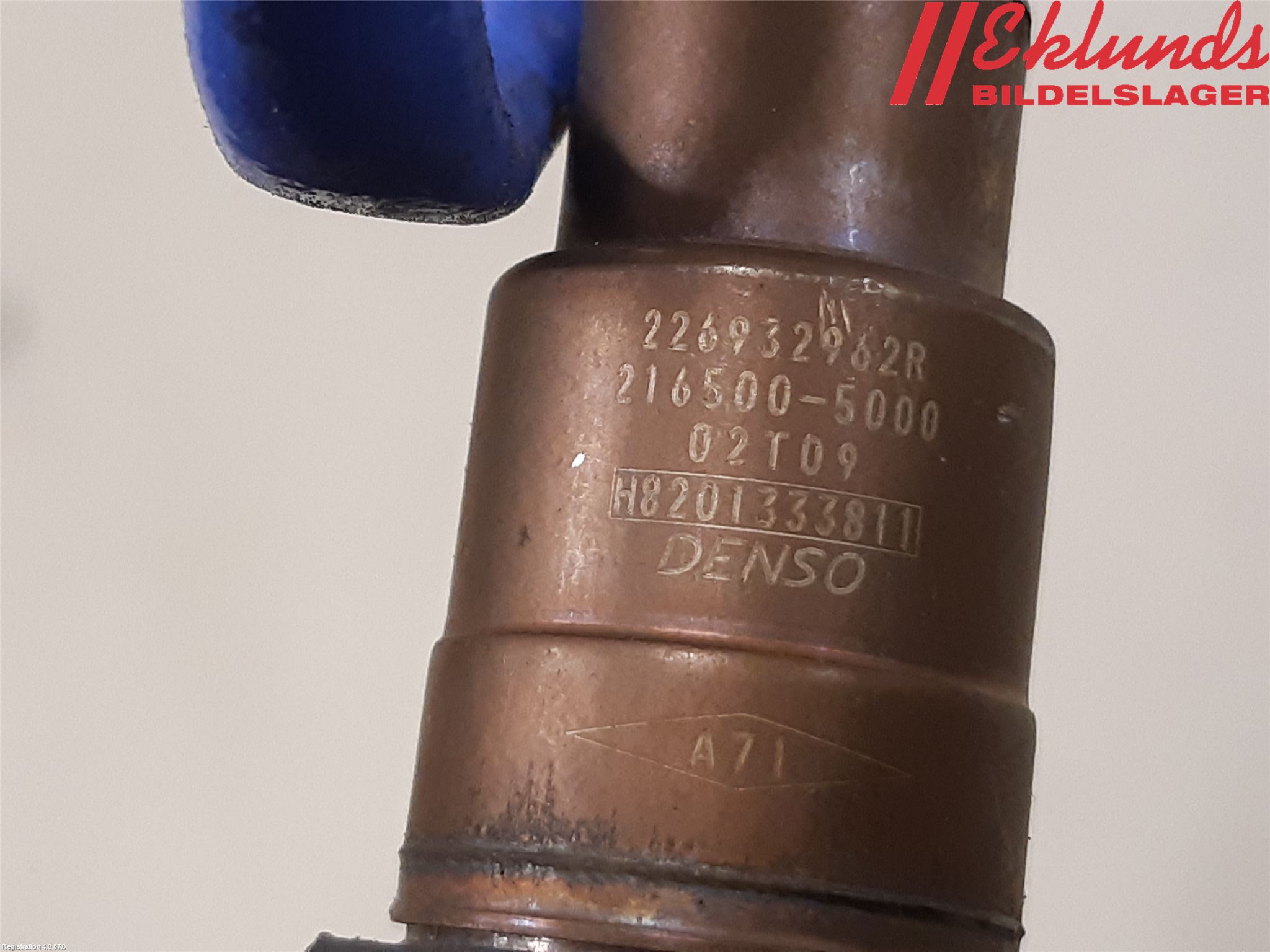 Dacia DUSTER 10-17 Injlambdasond