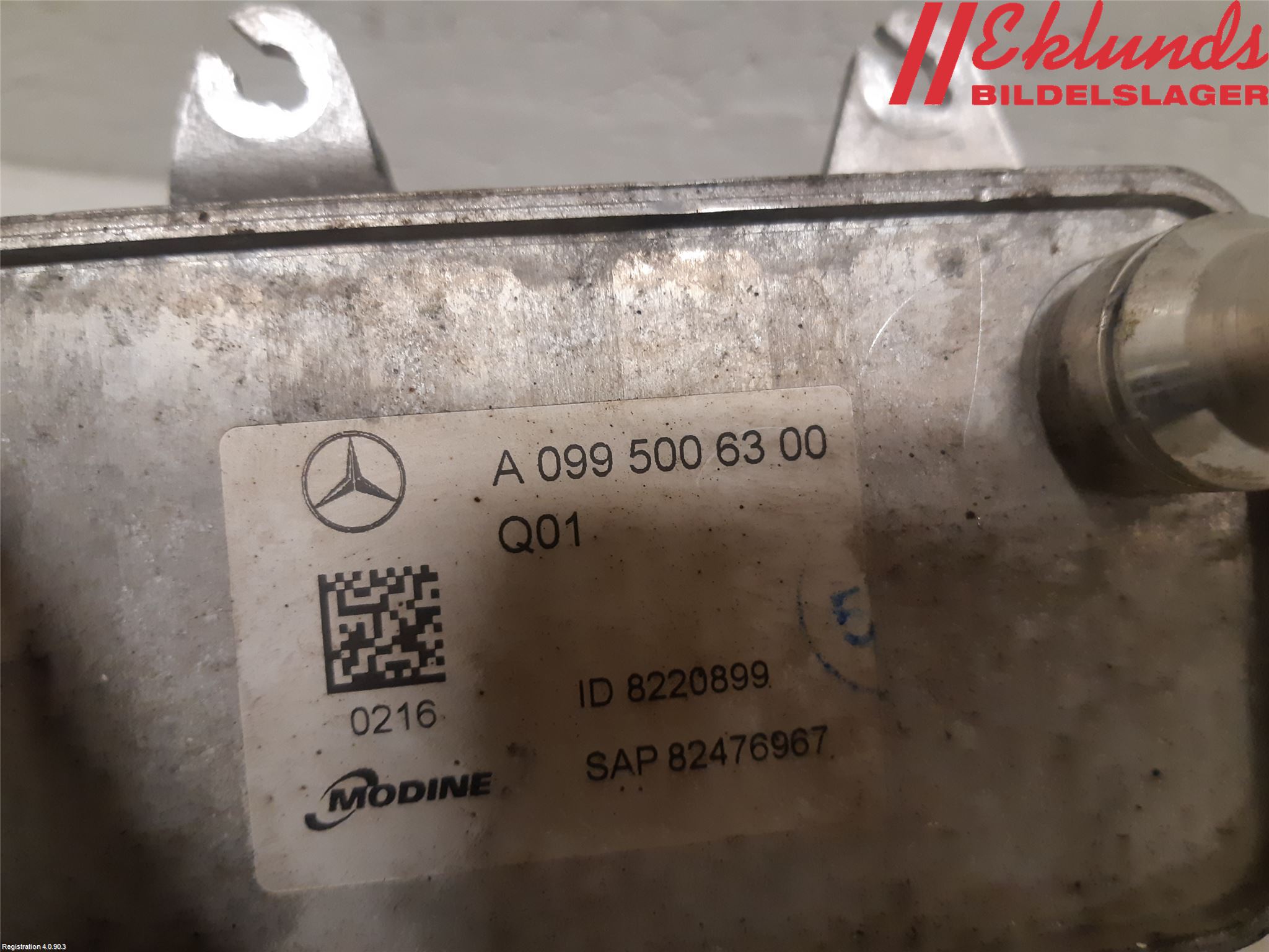 Mercedes-Benz MB E-KLASS (W213) 16-23 Oljekylare Automat