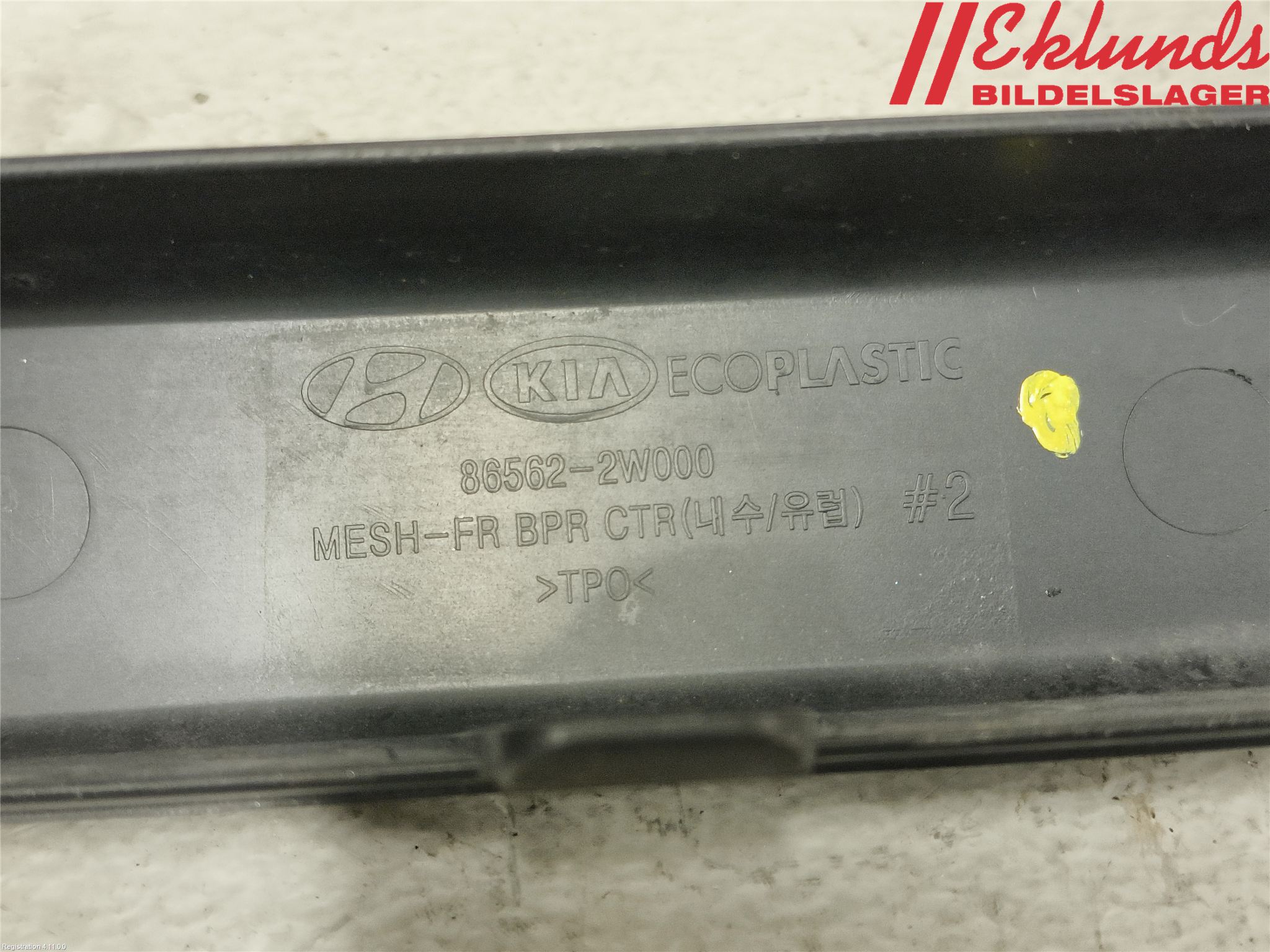 Hyundai SANTA FE 13-18 Stötfångardel Fram Mitt
