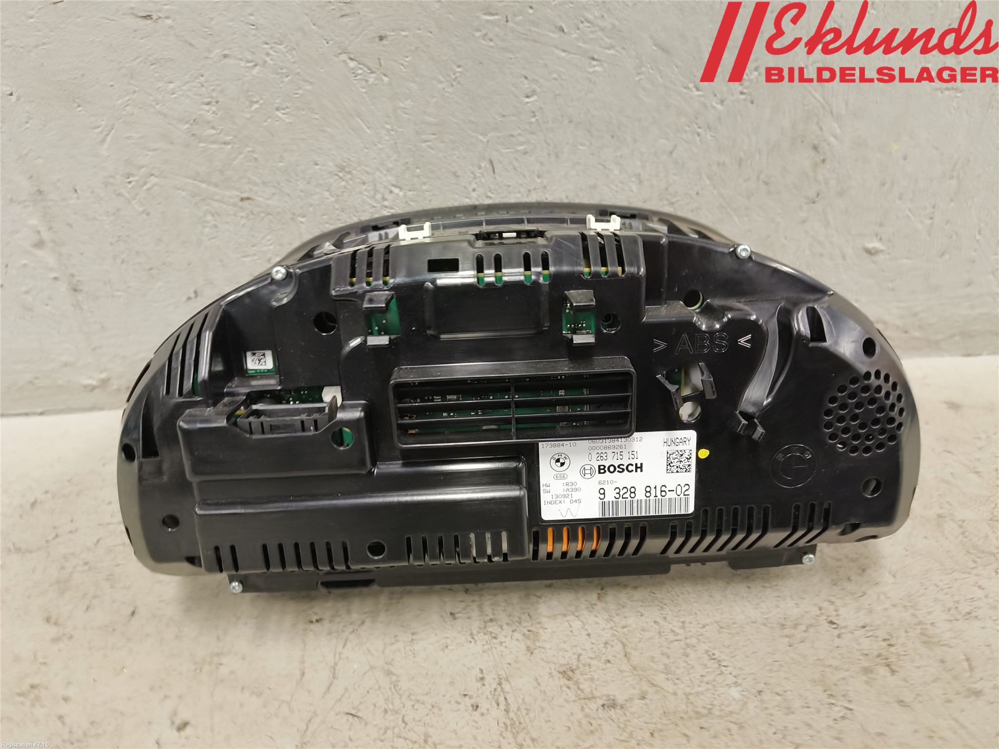 BMW 5 F10/F11/F18 09-17 Instrument Komb