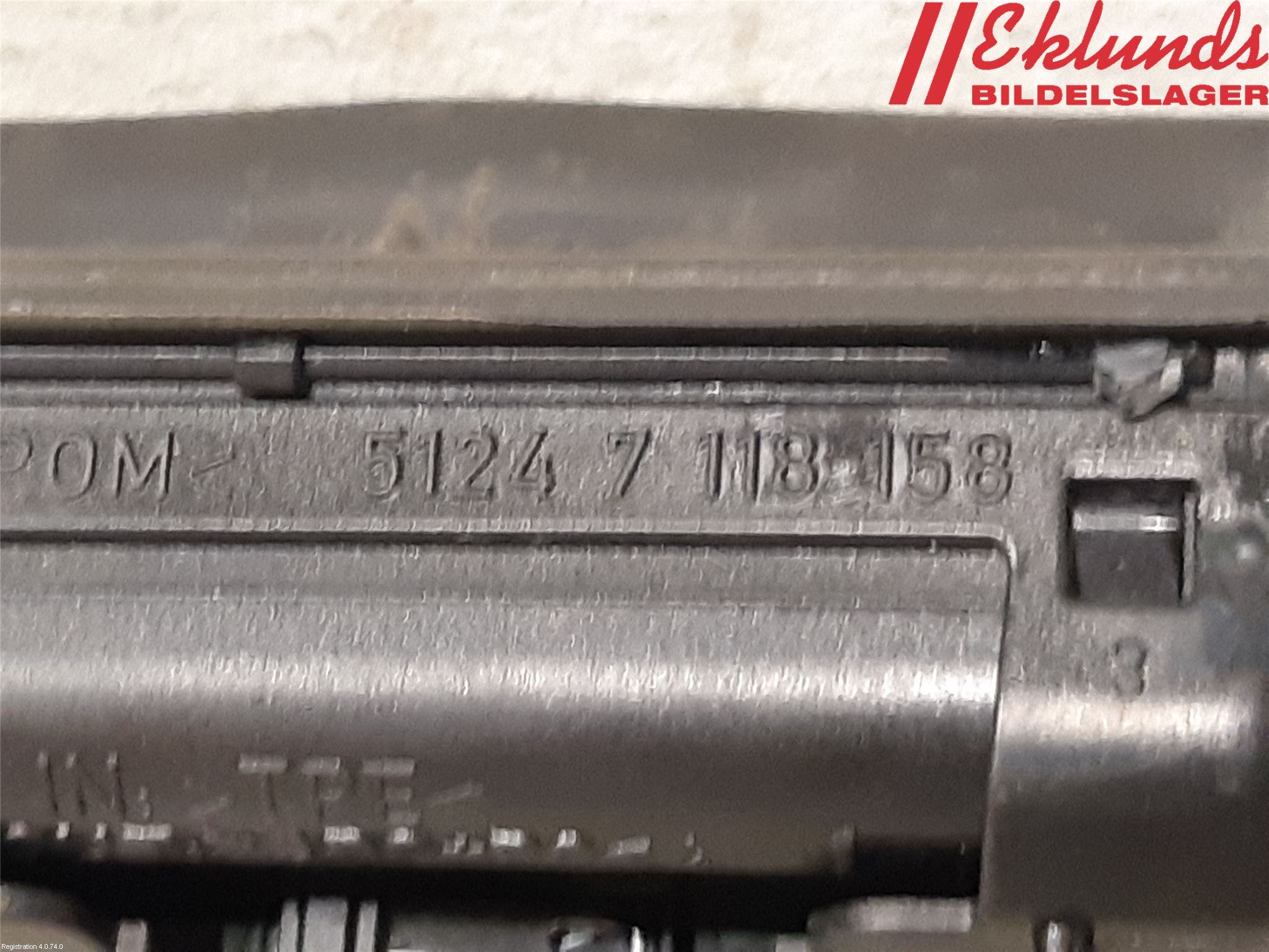 BMW 3 E90/91 SED/TOU 05-12 Bakluckehandtag