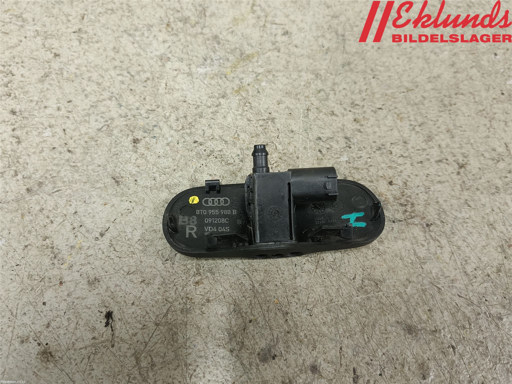 Audi A4/S4 08-11 Spolarmunstycke Rutor