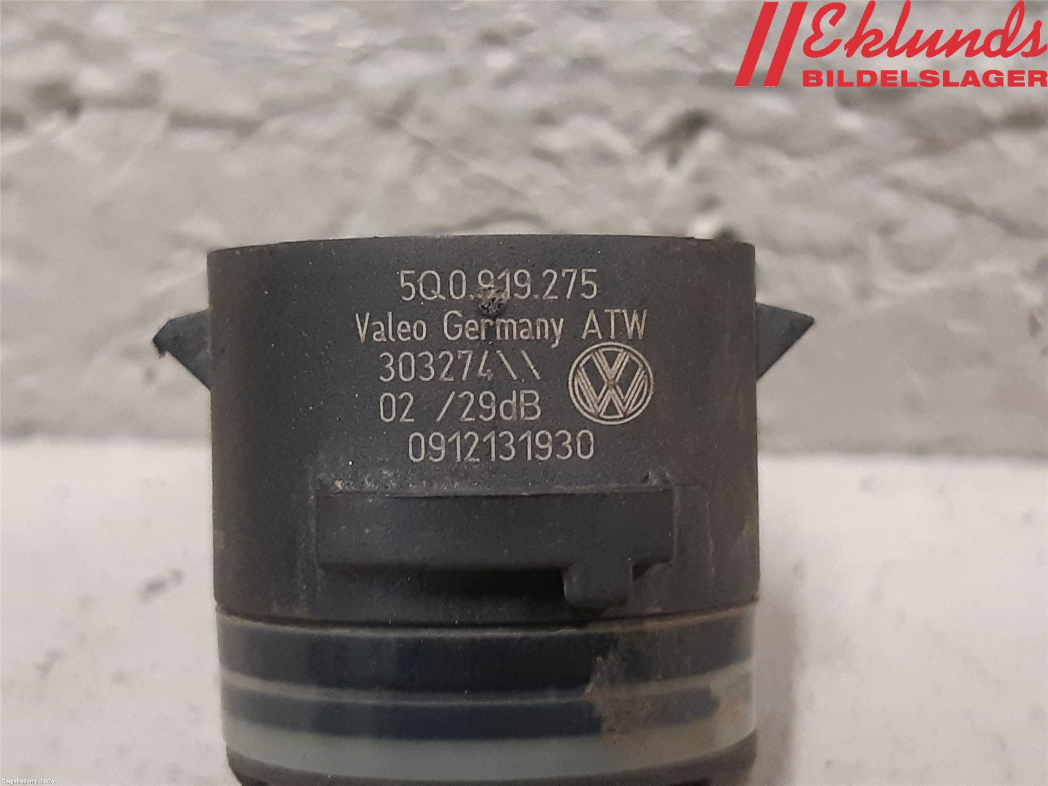 Volkswagen VW GOLF / E-GOLF VII 13-20 Parkeringshjälp Backsensor