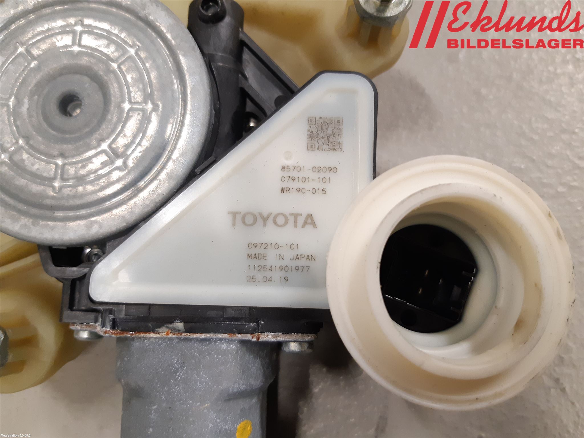Toyota COROLLA 19- Fönsterhiss El Kompl