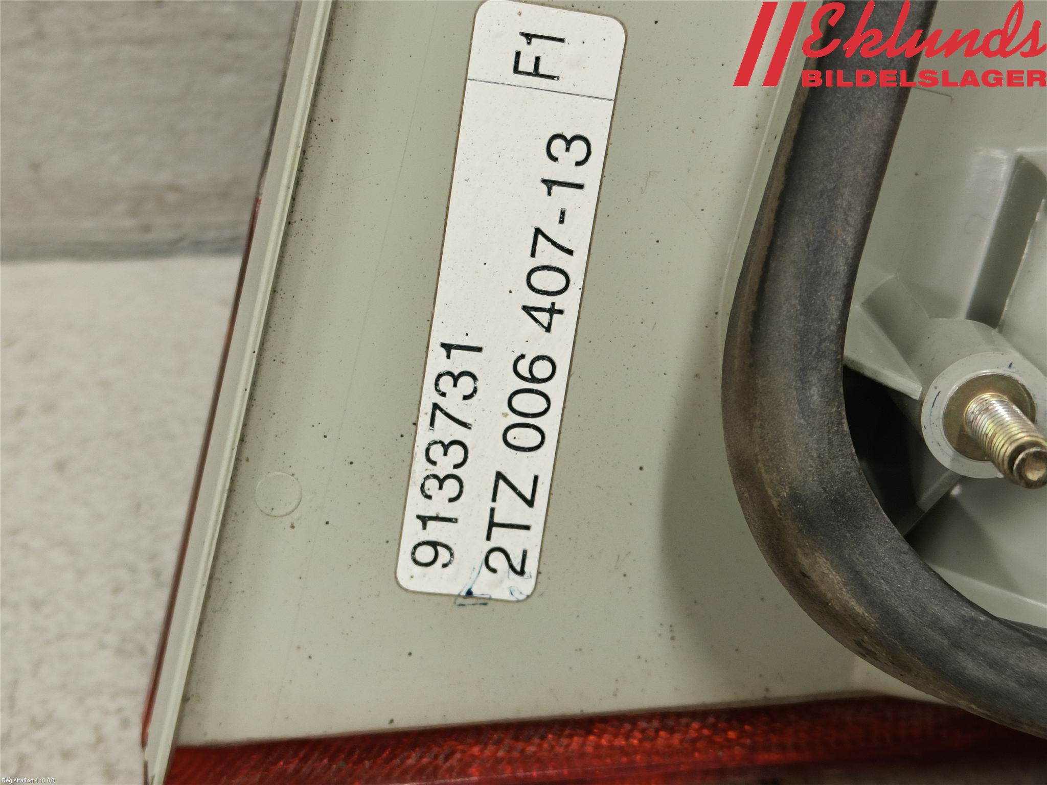 Volvo 940 91-98 Bakljus Lucka Vä