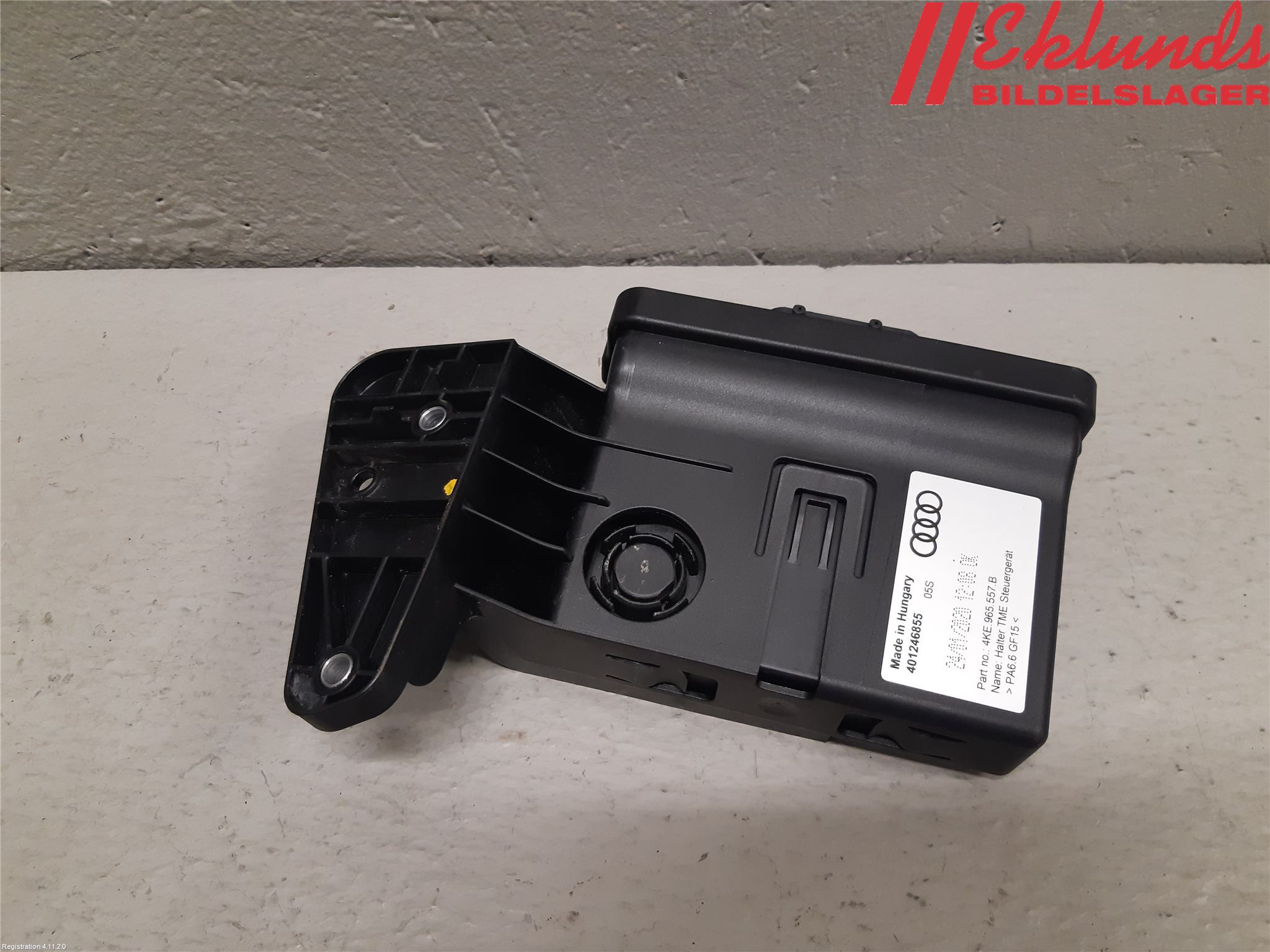 Audi E-TRON, S GE 19- Styrenhet Övrigt