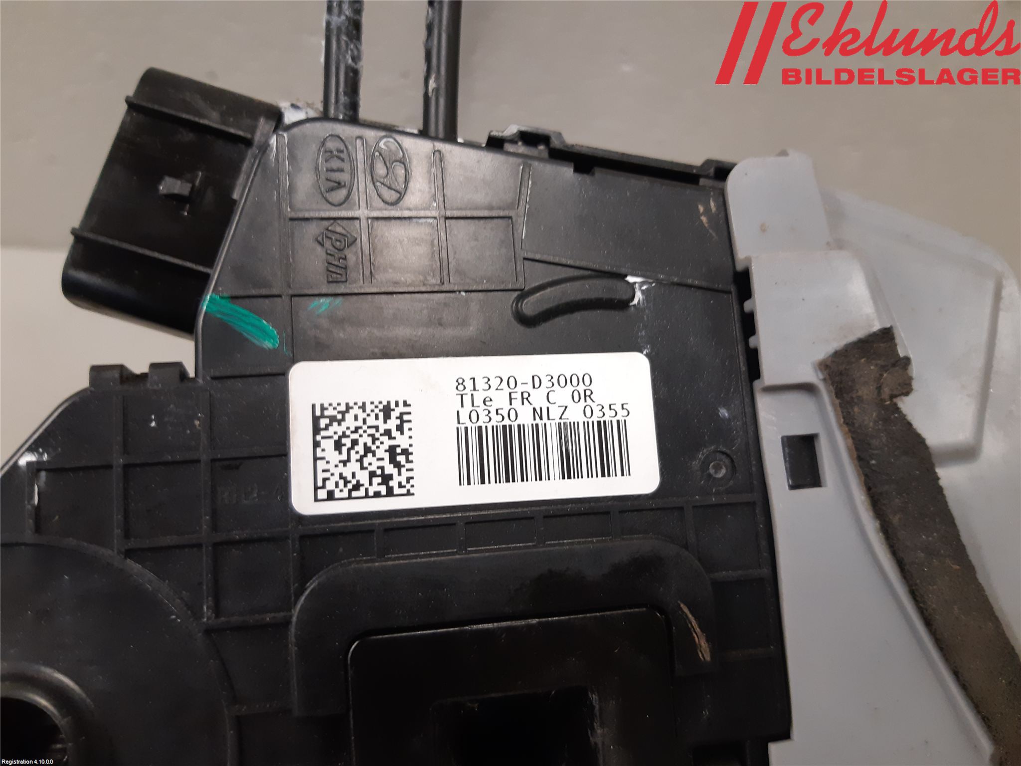 Hyundai TUCSON 05- Låskista-Dörrlås