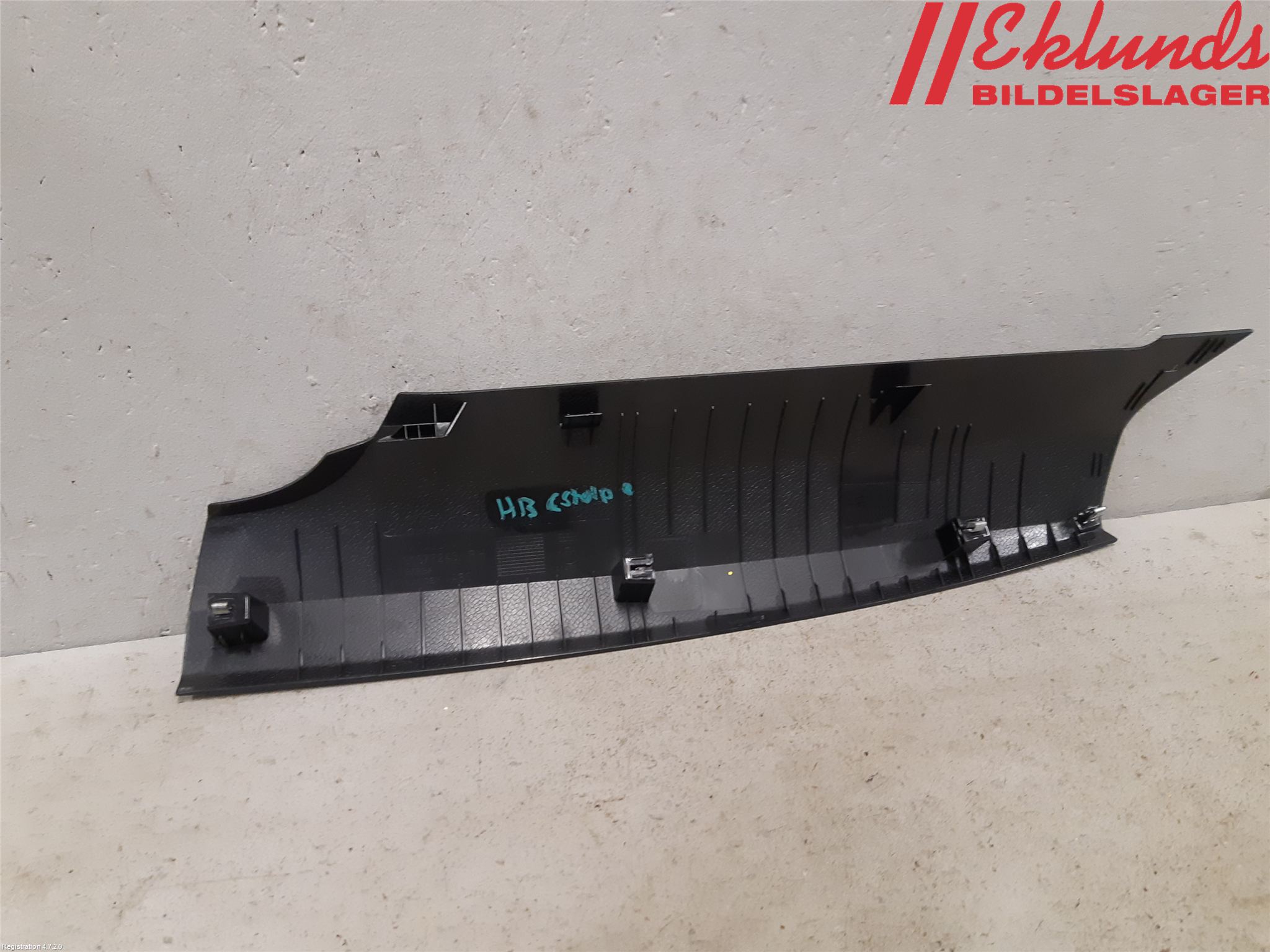 Volvo XC90/RECHARGE 16- Inr Plastd A-B-C Stolpe