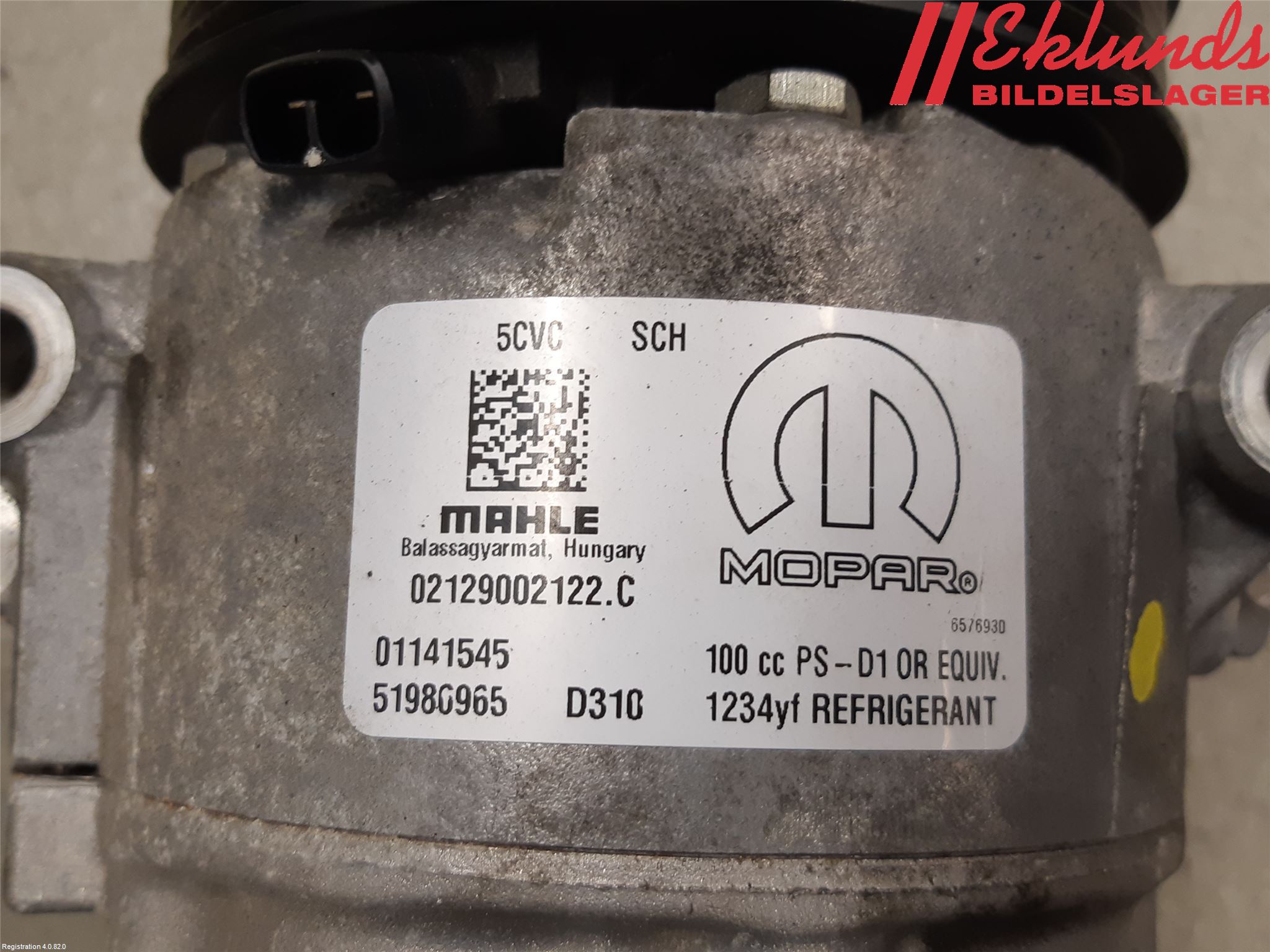 Fiat TIPO/CROSS 16- Ac Kompressor