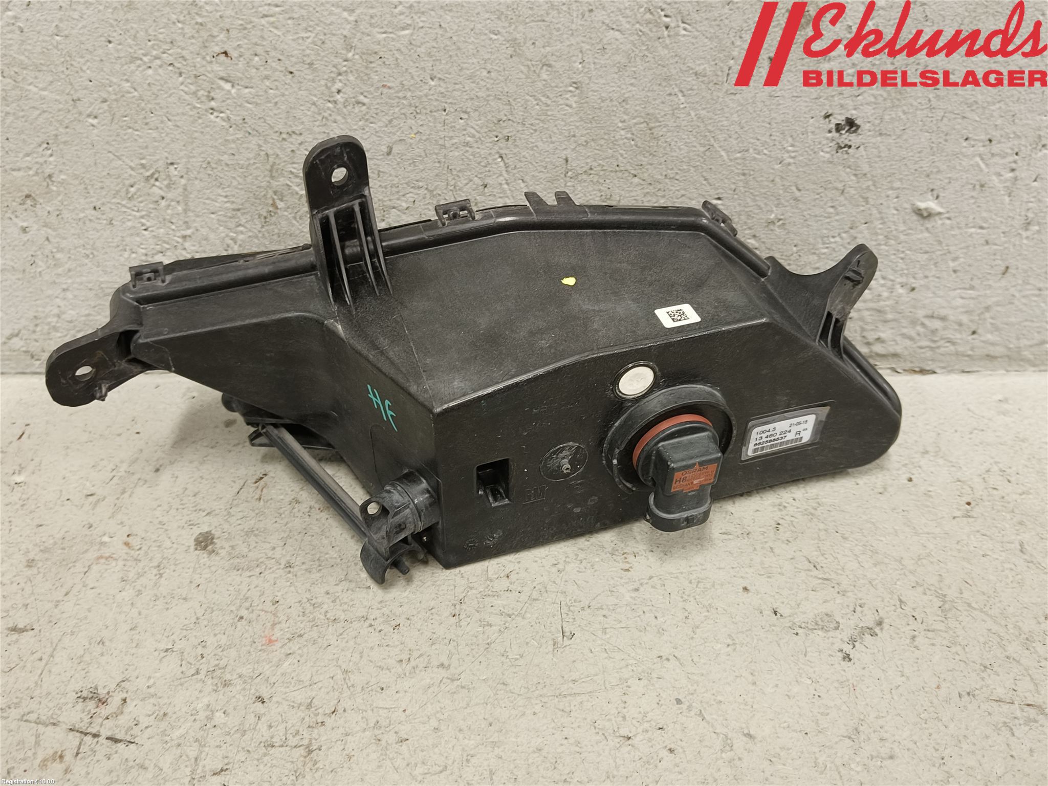 Opel INSIGNIA 17- Dimljus-Varselljus Fram