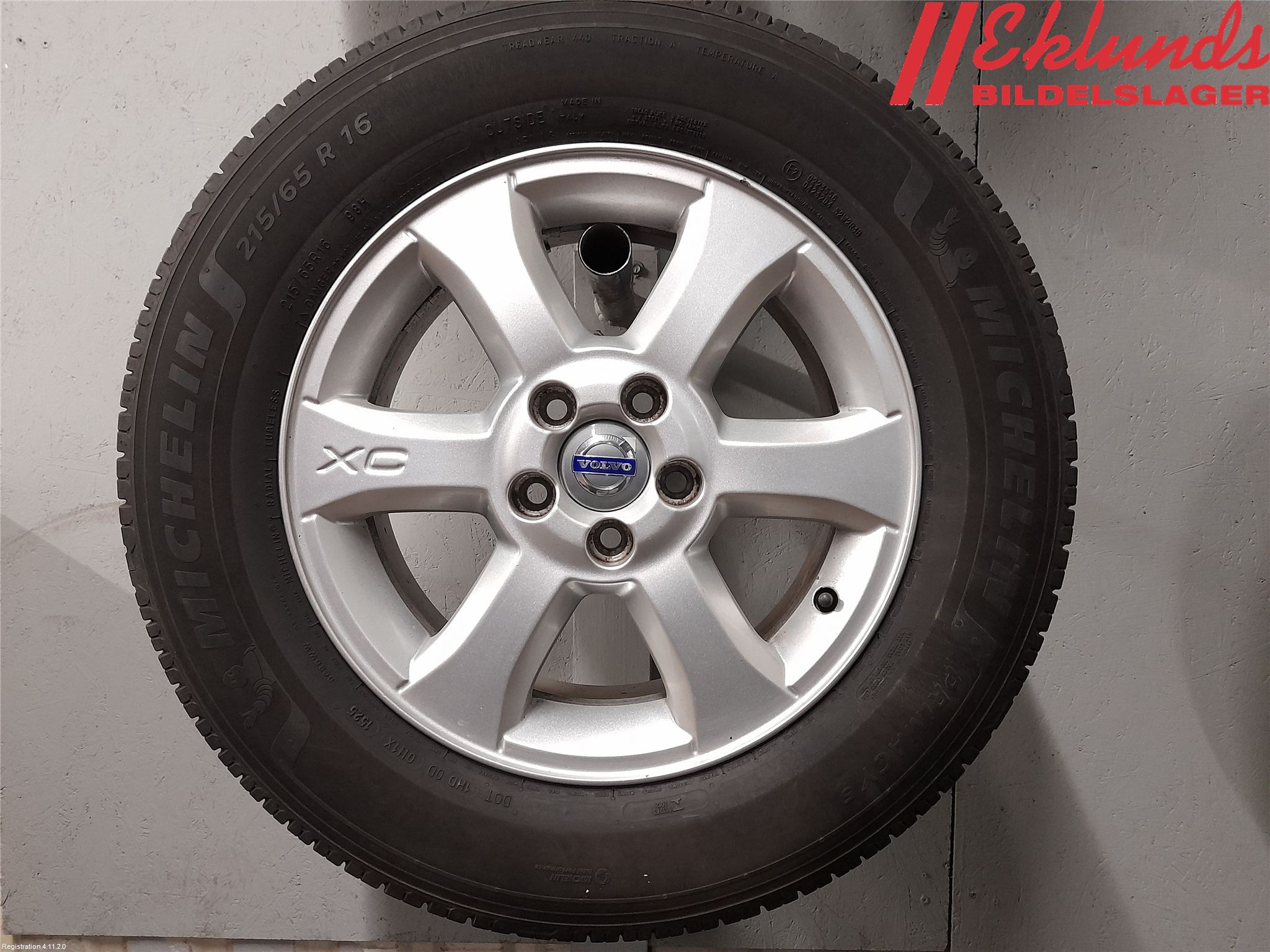 Volvo XC70 14-16 Sommardäck Alumfälg 4St