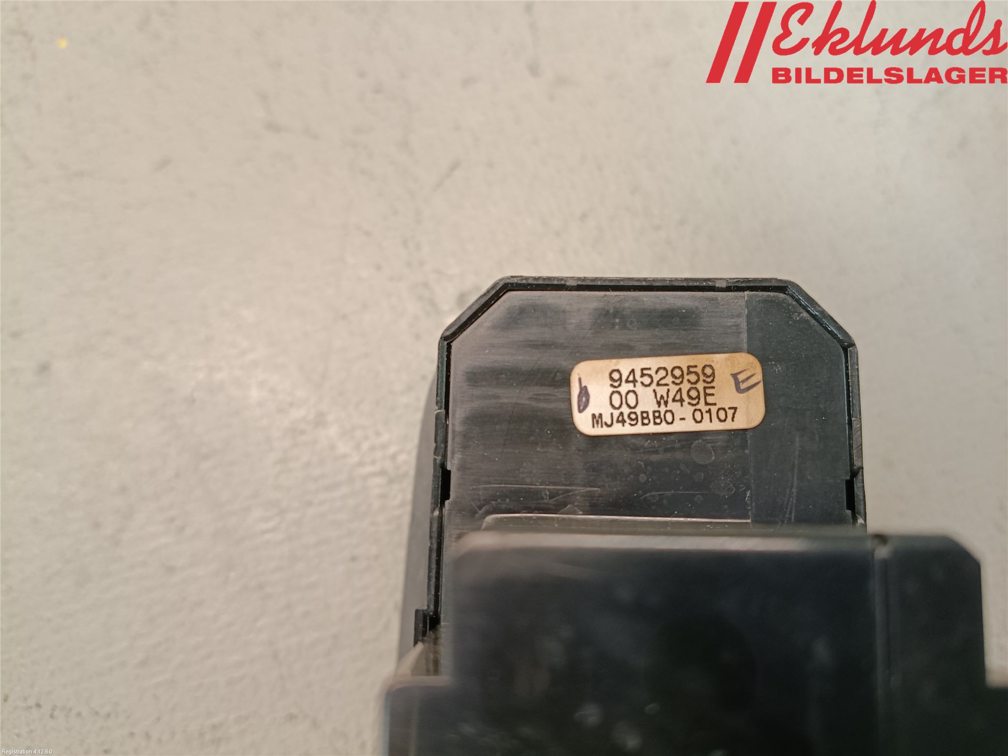 Volvo S60 01-04 Strömställare Elhiss